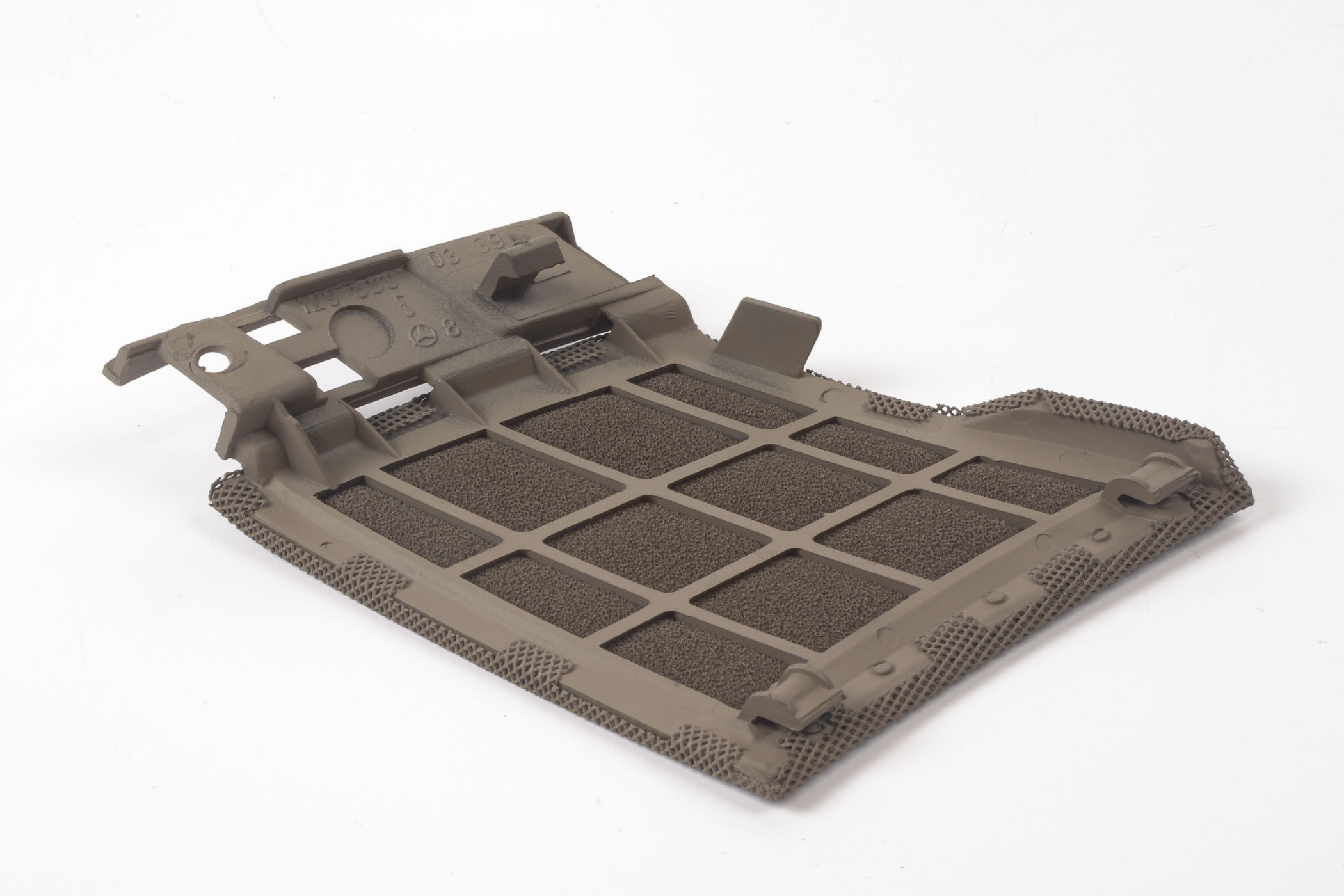 Mercedes 1296800339 Dashboard Speaker Cover - Left Beige | R129 SL