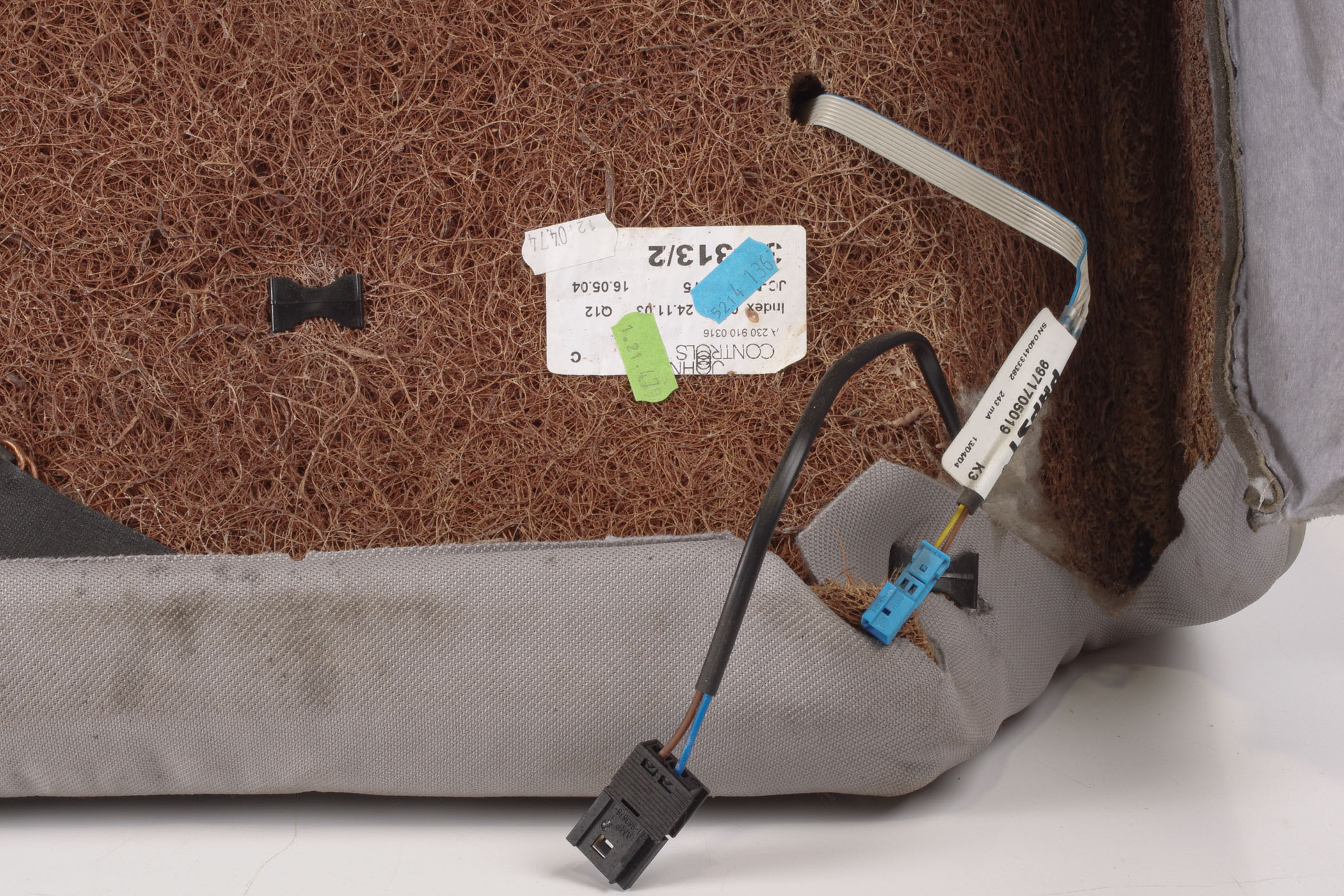 Mercedes 2309100316 Seat Backrest - Left Grey | R230 SL