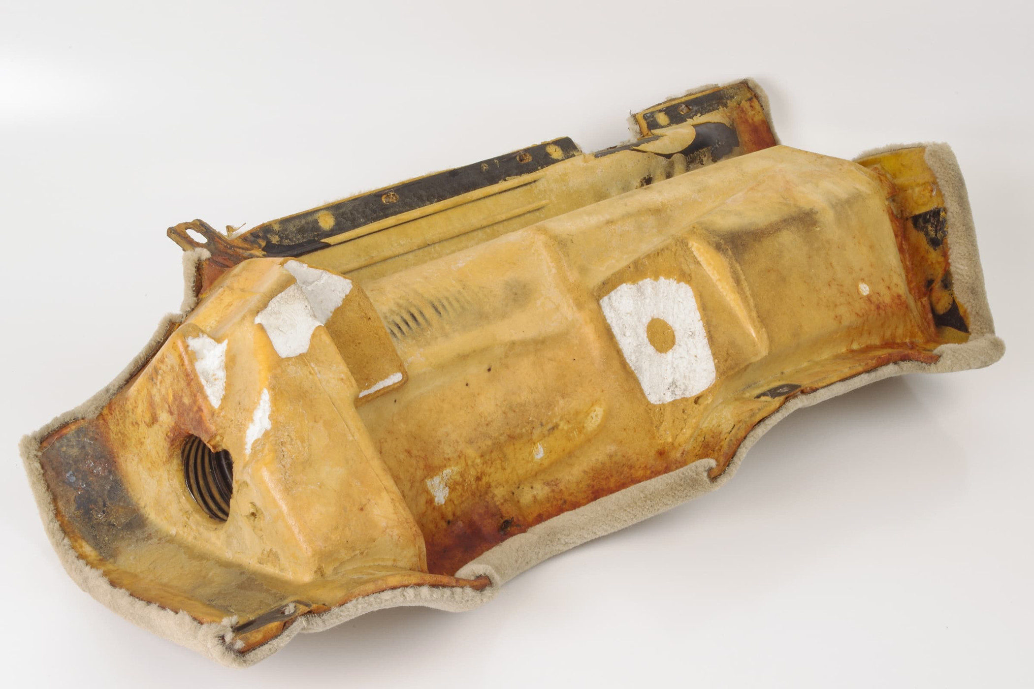 Mercedes 1296802688 Dashboard Carpet Trim - Right Beige (b) | R129 SL