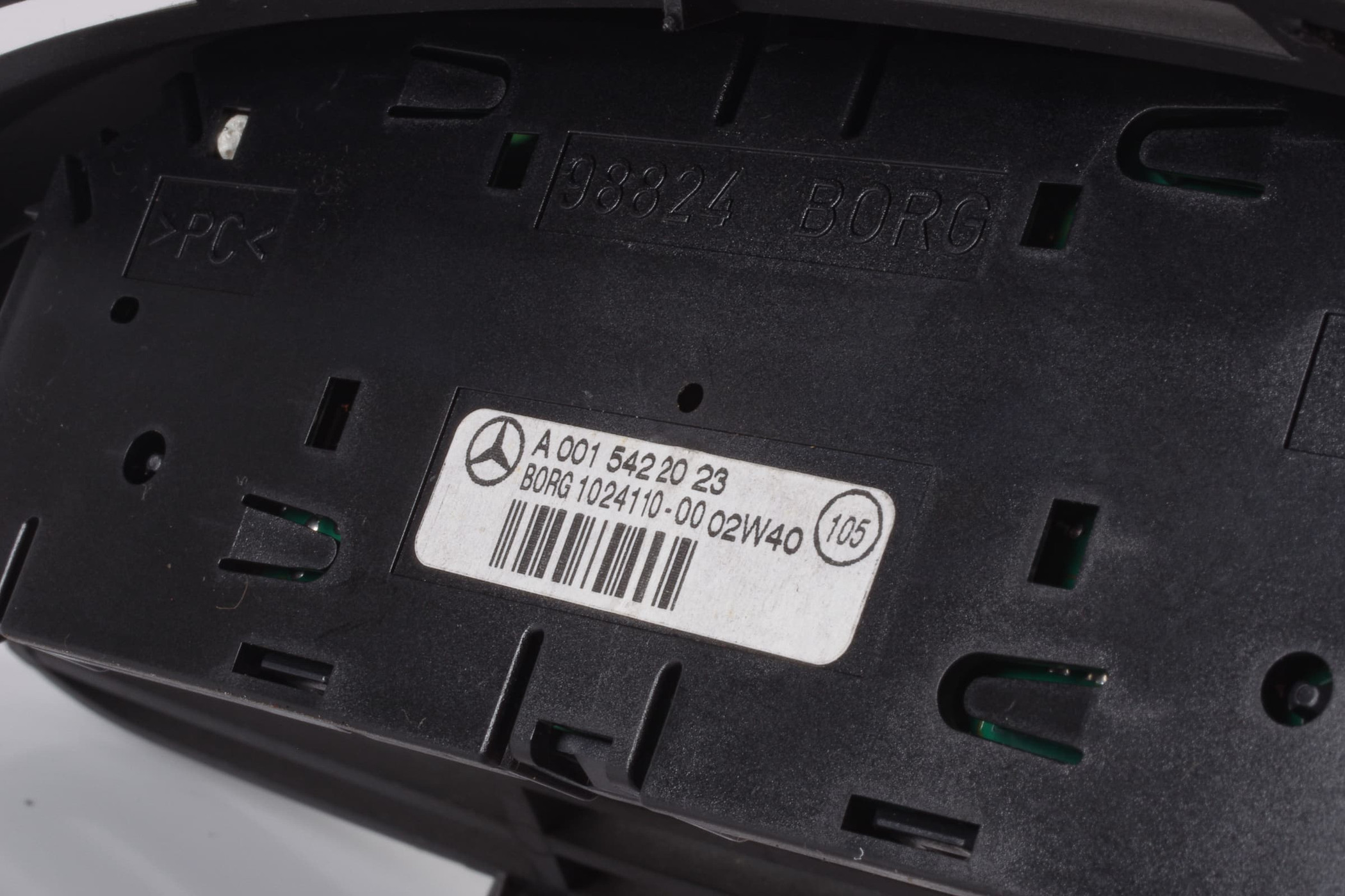 Mercedes 2306801139 Parking Sensor Monitor - Black | R230 SL