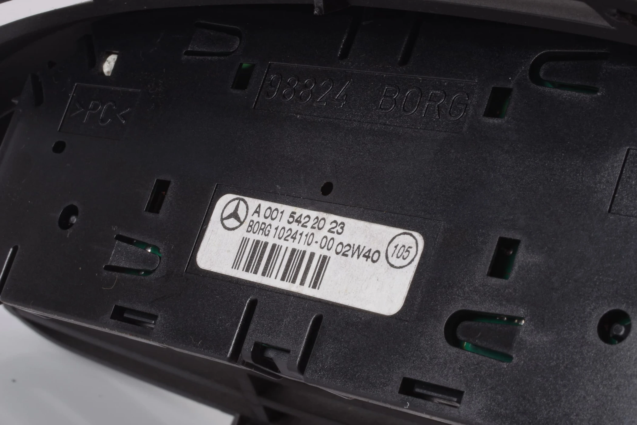 Mercedes 2306801139 Parking Sensor Monitor - Black | R230 SL
