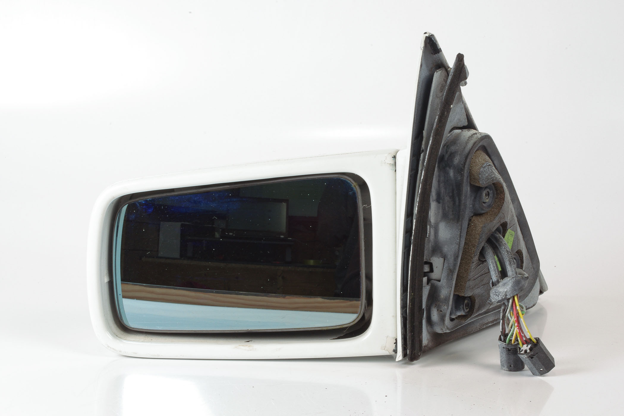 Mercedes 1408100393 Door Mirror - Left White | W140 V140 S