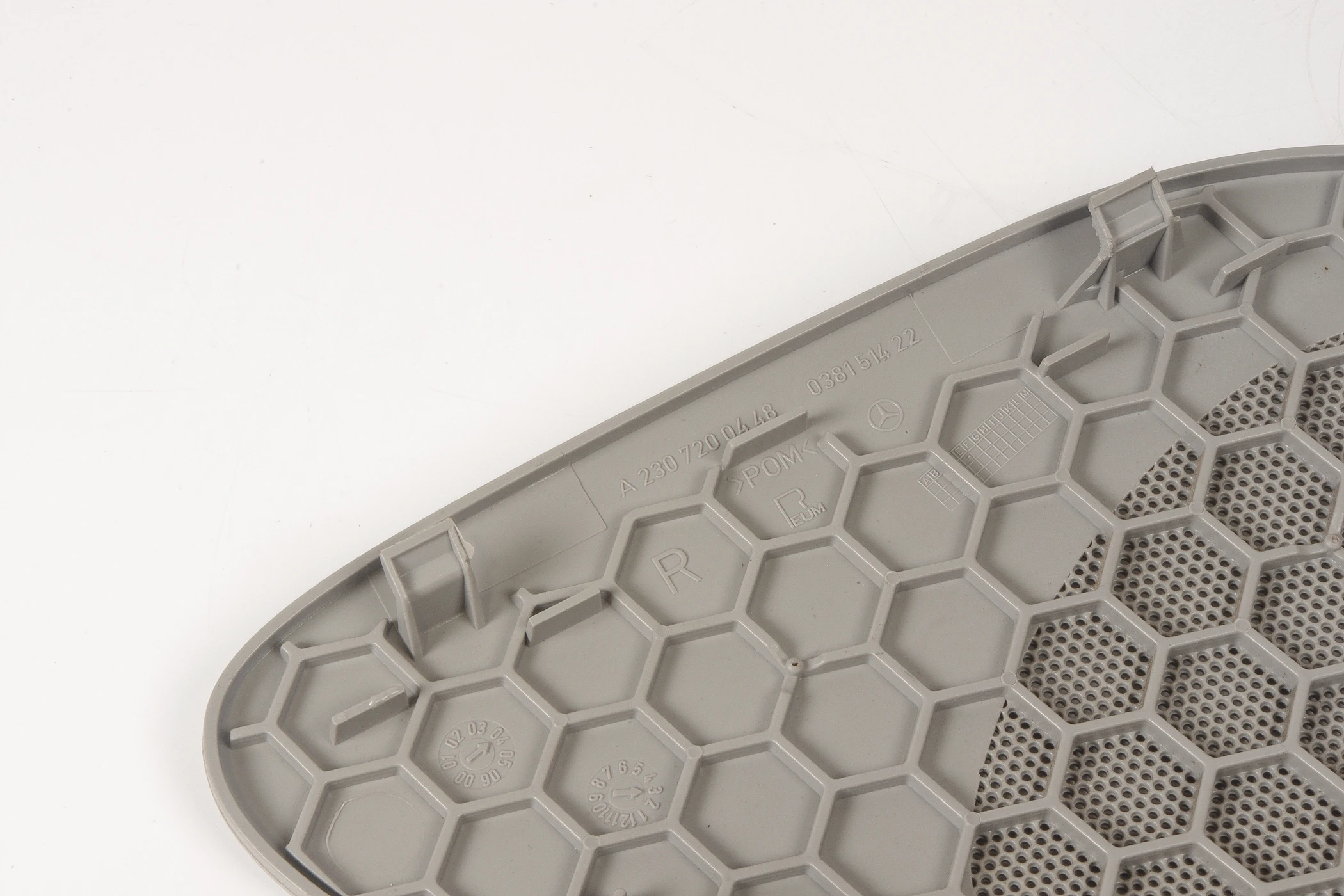 Mercedes 2307200448 Door Speaker Cover - Right Grey (a) | R230 SL
