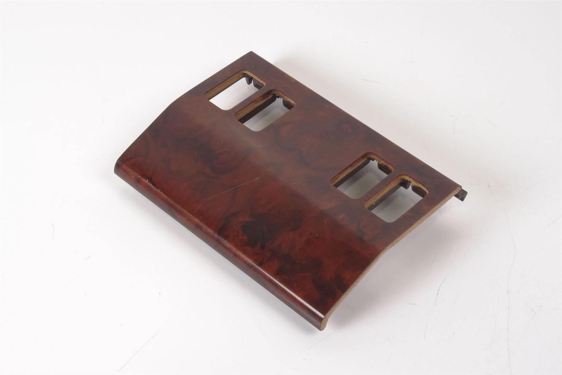 Mercedes 1408430200 Armrest Walnut Switch Panel - Rear | C140 S