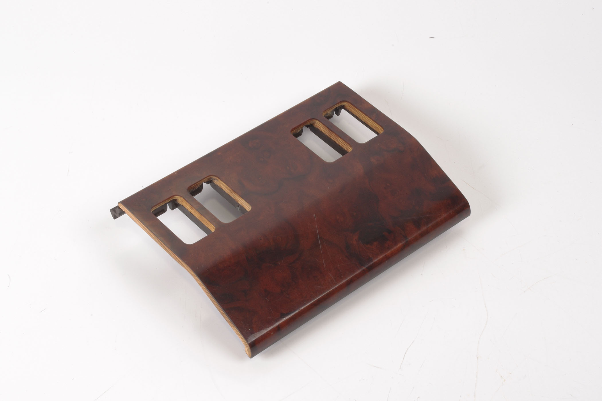 Mercedes 1408430200 Armrest Walnut Switch Panel - Rear | C140 S