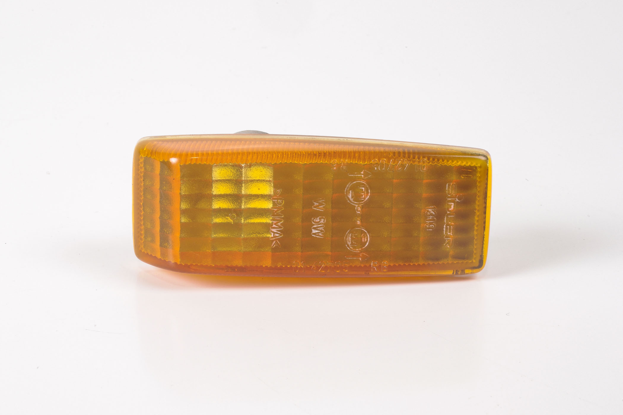 Mercedes 1248200021 Indicator Lens - Orange | C107 R107 R129 SL W124 E W126...