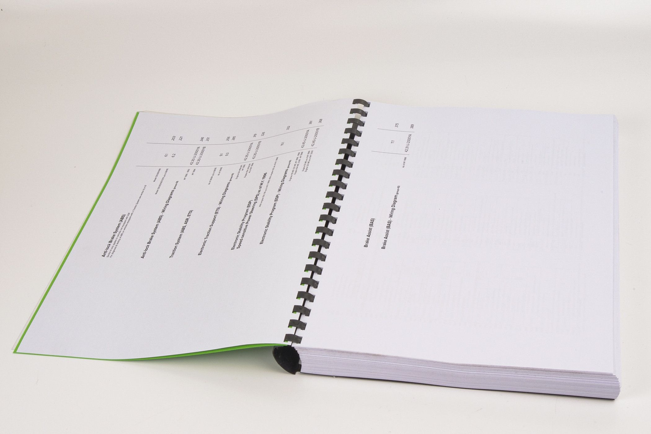 Mercedes R129 SL Workshop Diagnostic Manual: ASR, ASD, ABS, ETS, ESP, SPS, BAS (inc. Wiring Schematics)