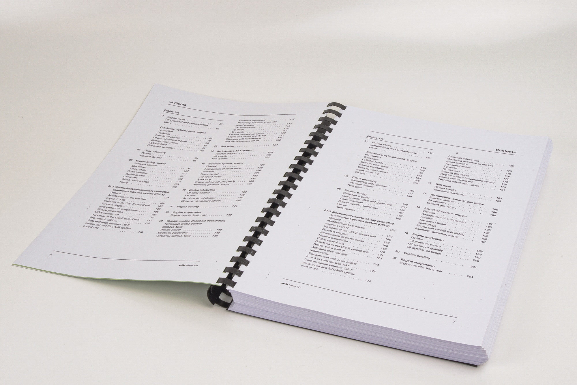 Mercedes R129 SL Workshop Manual: Introduction Into Service