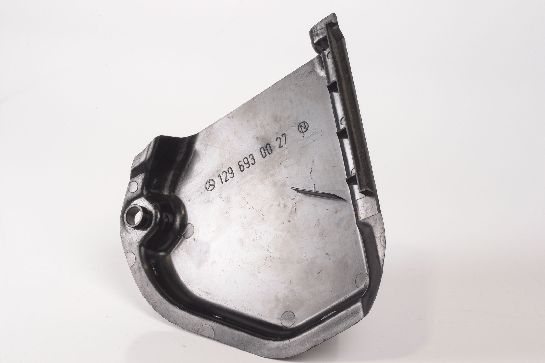 Mercedes 1296930027 Boot Lock Cover - Black | R129 SL