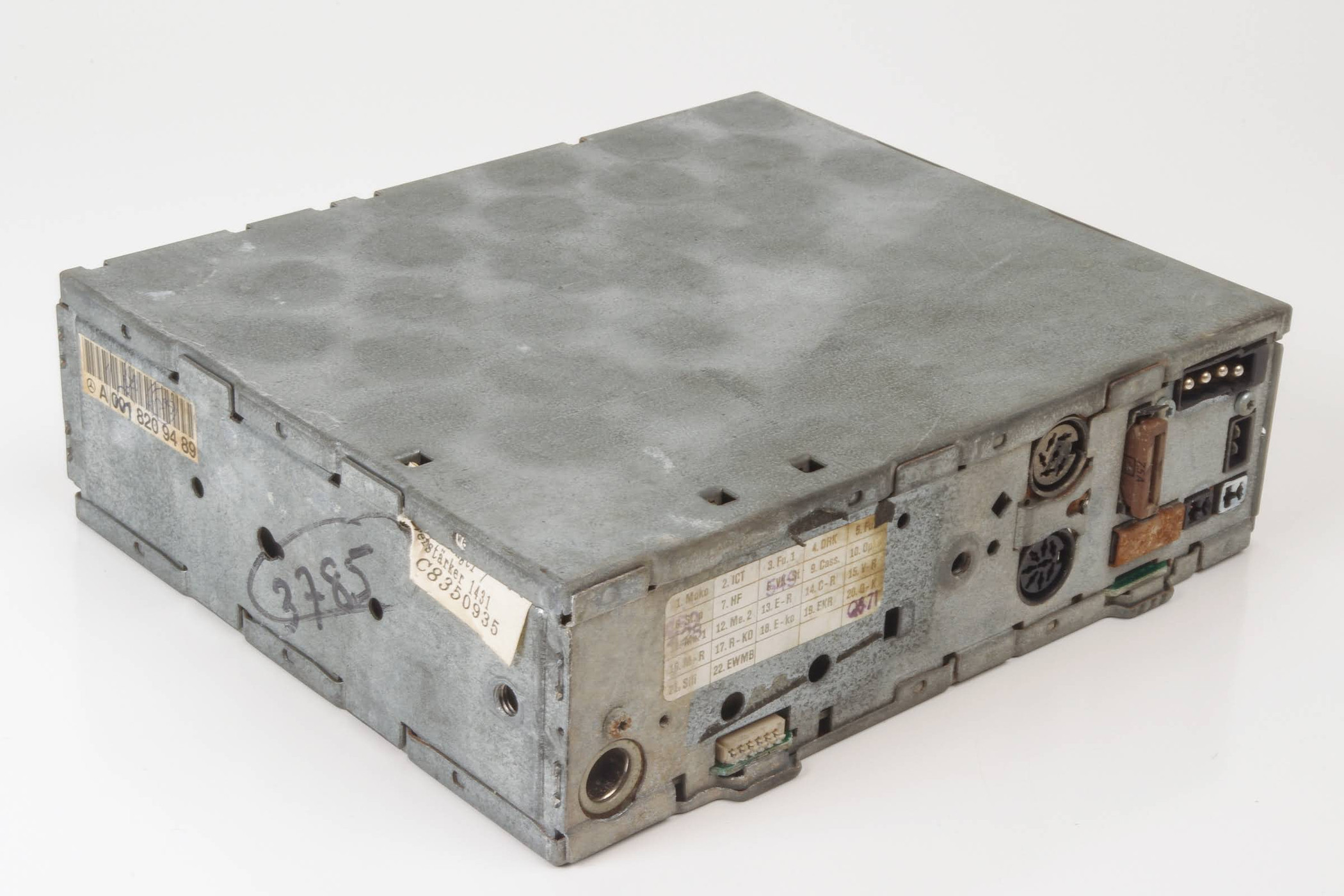 Mercedes 0018209489 Amplifier | W124 E W126 W140 S R129 SL W201 C W463 G