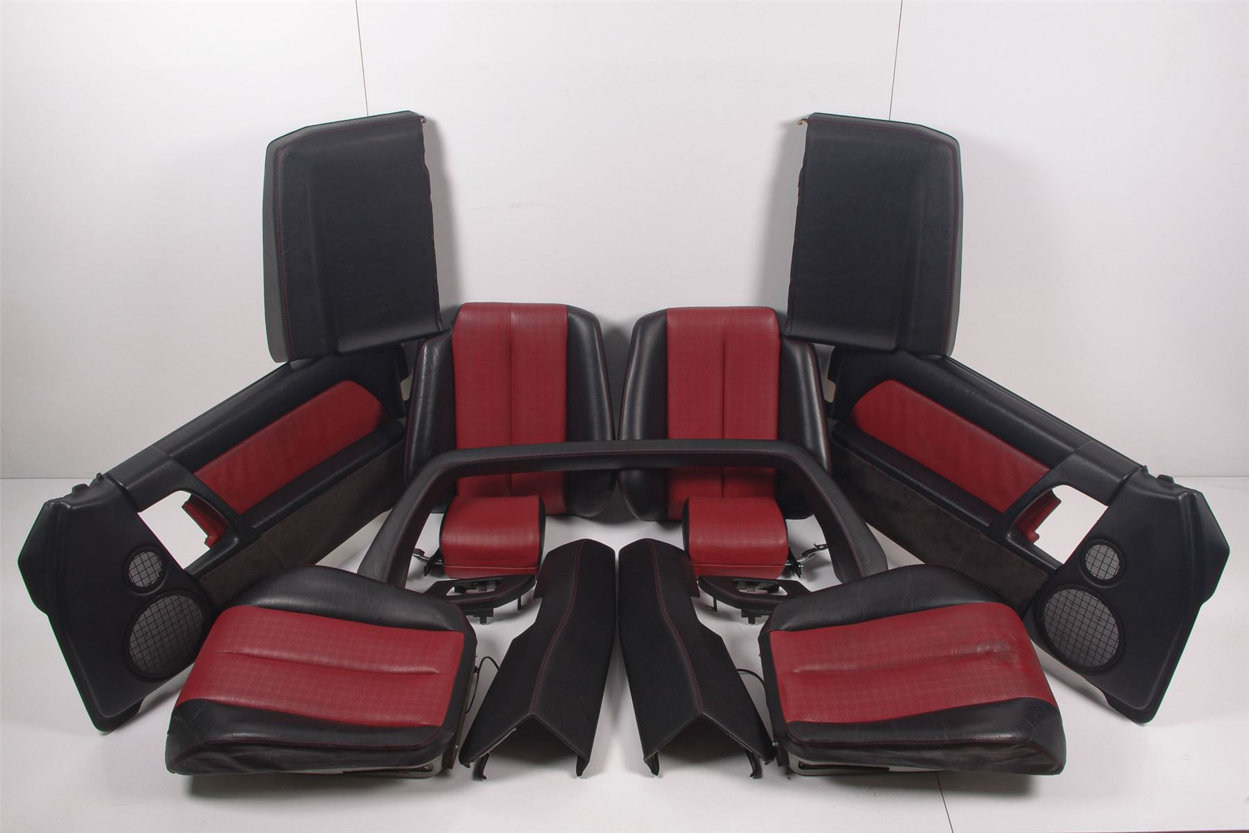 Mercedes 1299102246 Upholstery Set Complete - Black | R129 SL