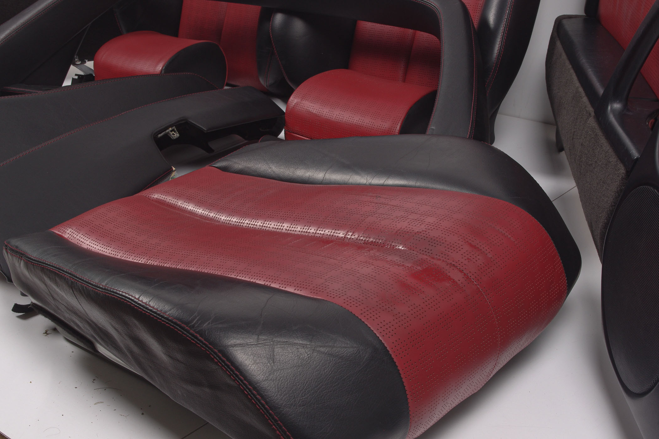 Mercedes 1299102246 Upholstery Set Complete - Black | R129 SL