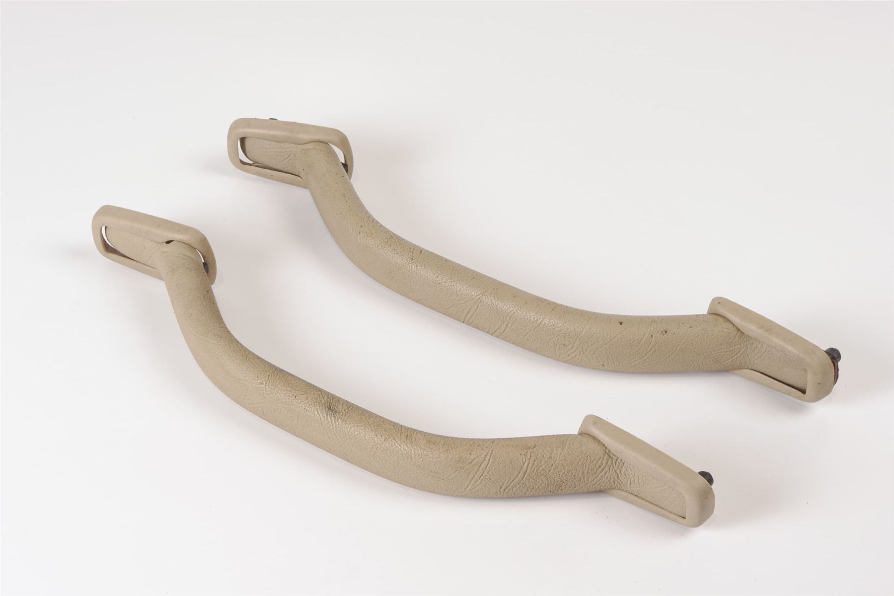 Mercedes 1248100351 Grab Handle x2 - Beige | S124 W124 V124 C124 E R129 SL