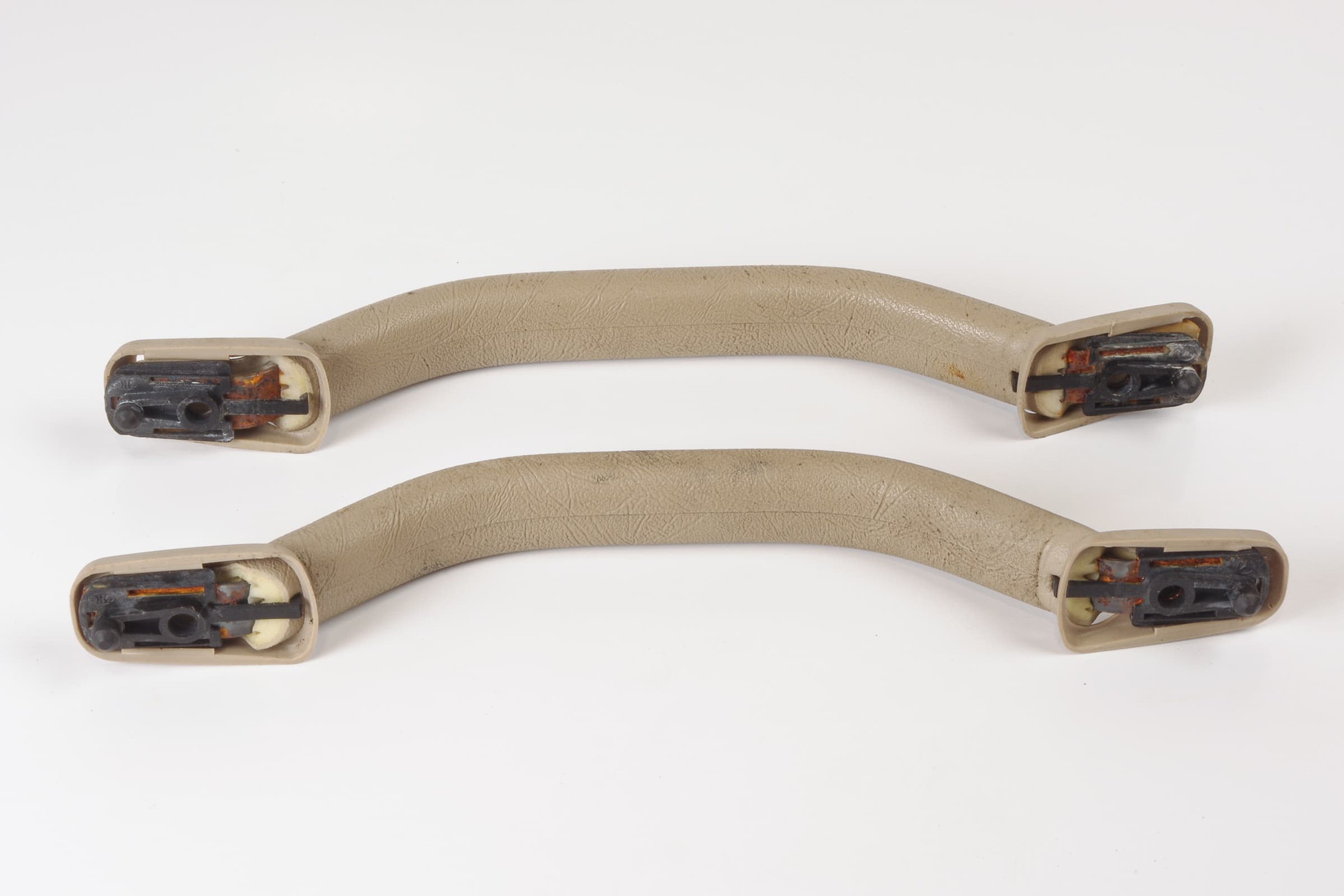 Mercedes 1248100351 Grab Handle x2 - Beige | S124 W124 V124 C124 E R129 SL
