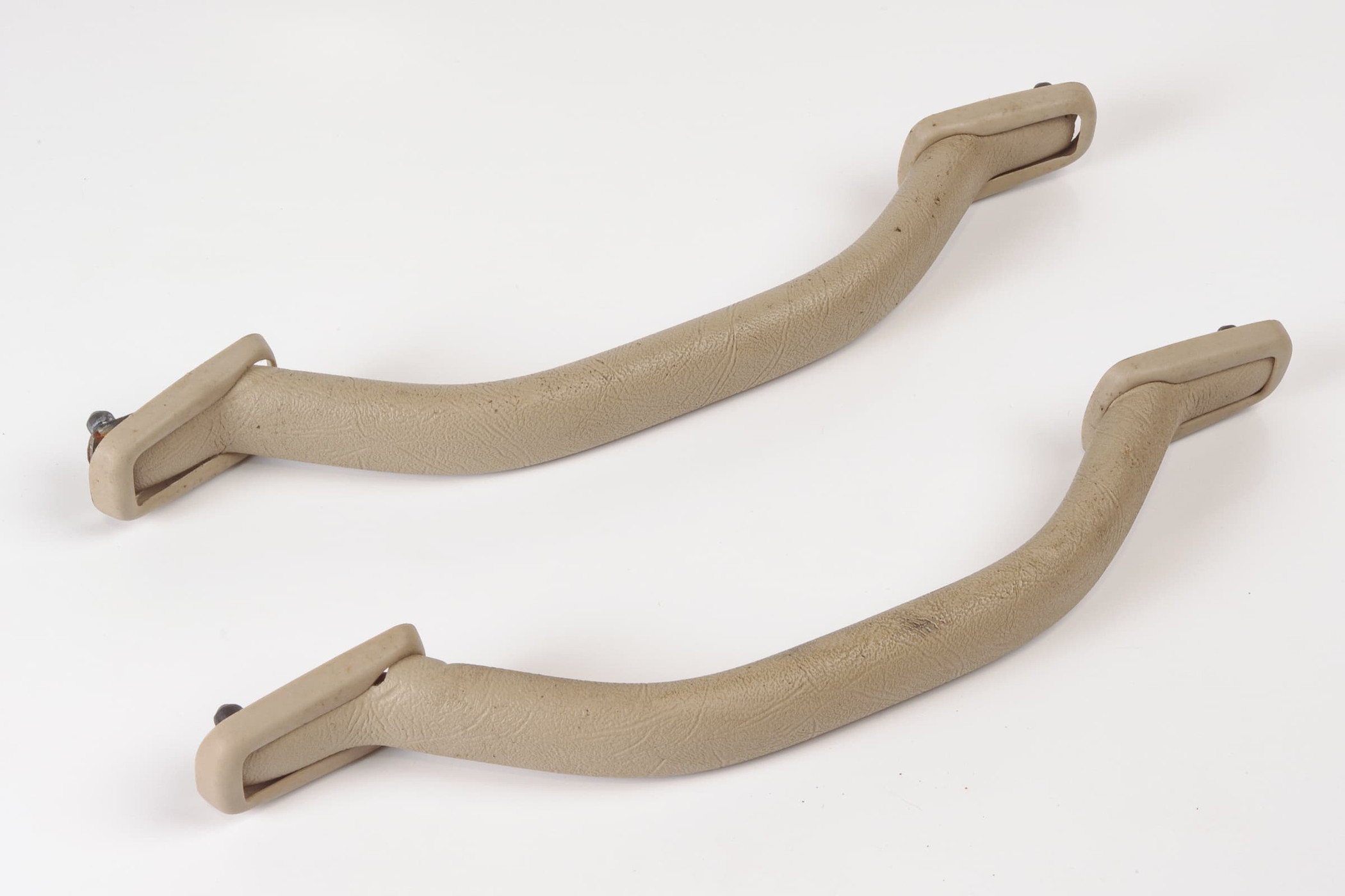 Mercedes 1248100351 Grab Handle x2 - Beige | S124 W124 V124 C124 E R129 SL