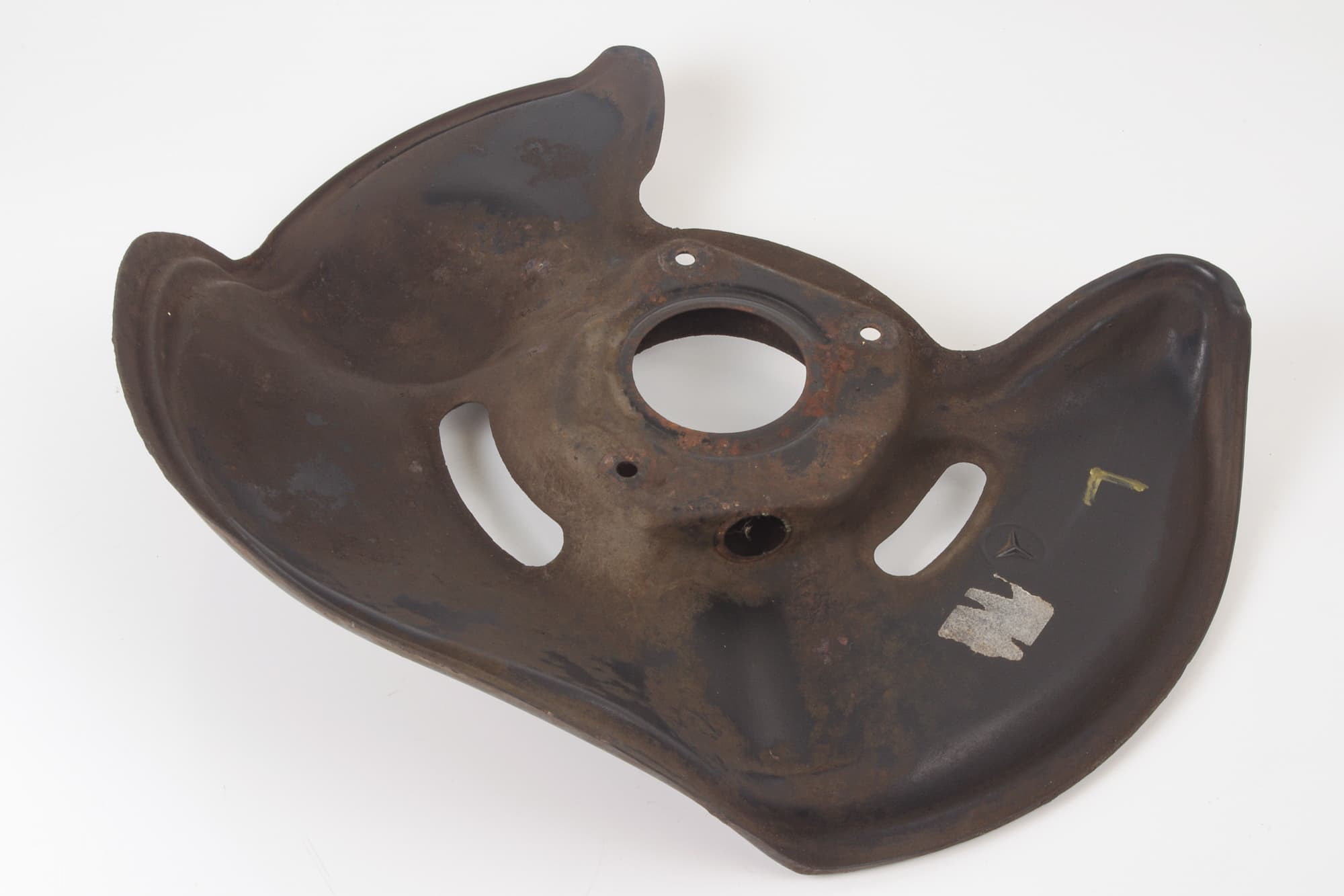 Mercedes 1294202144 Brake Dust Shield - Front Left | W124 E R129 SL W201 C