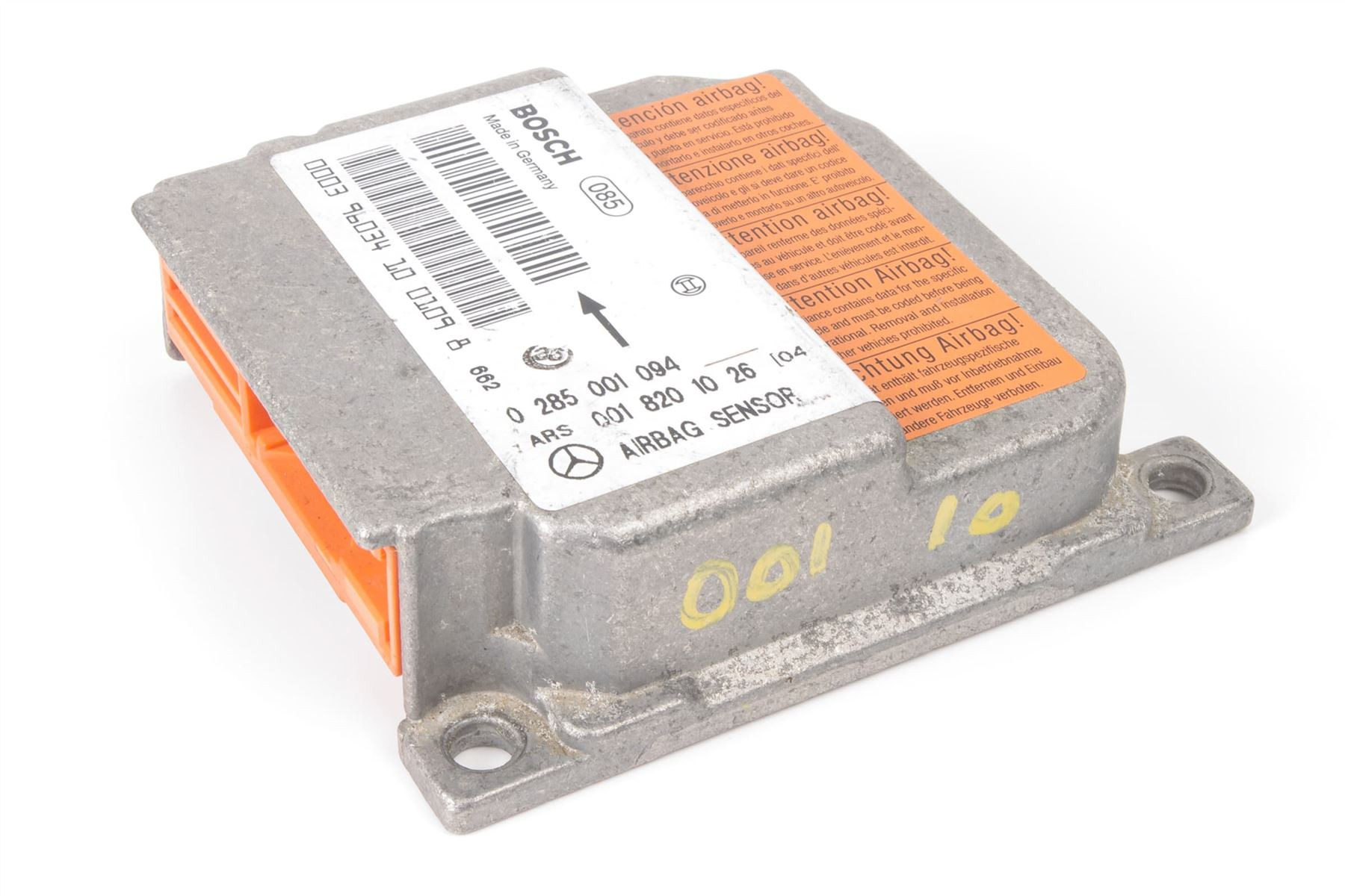 Mercedes 0018201026 SRS Control Unit | W124 W210 E R129 SL W140 S R170 SLK...