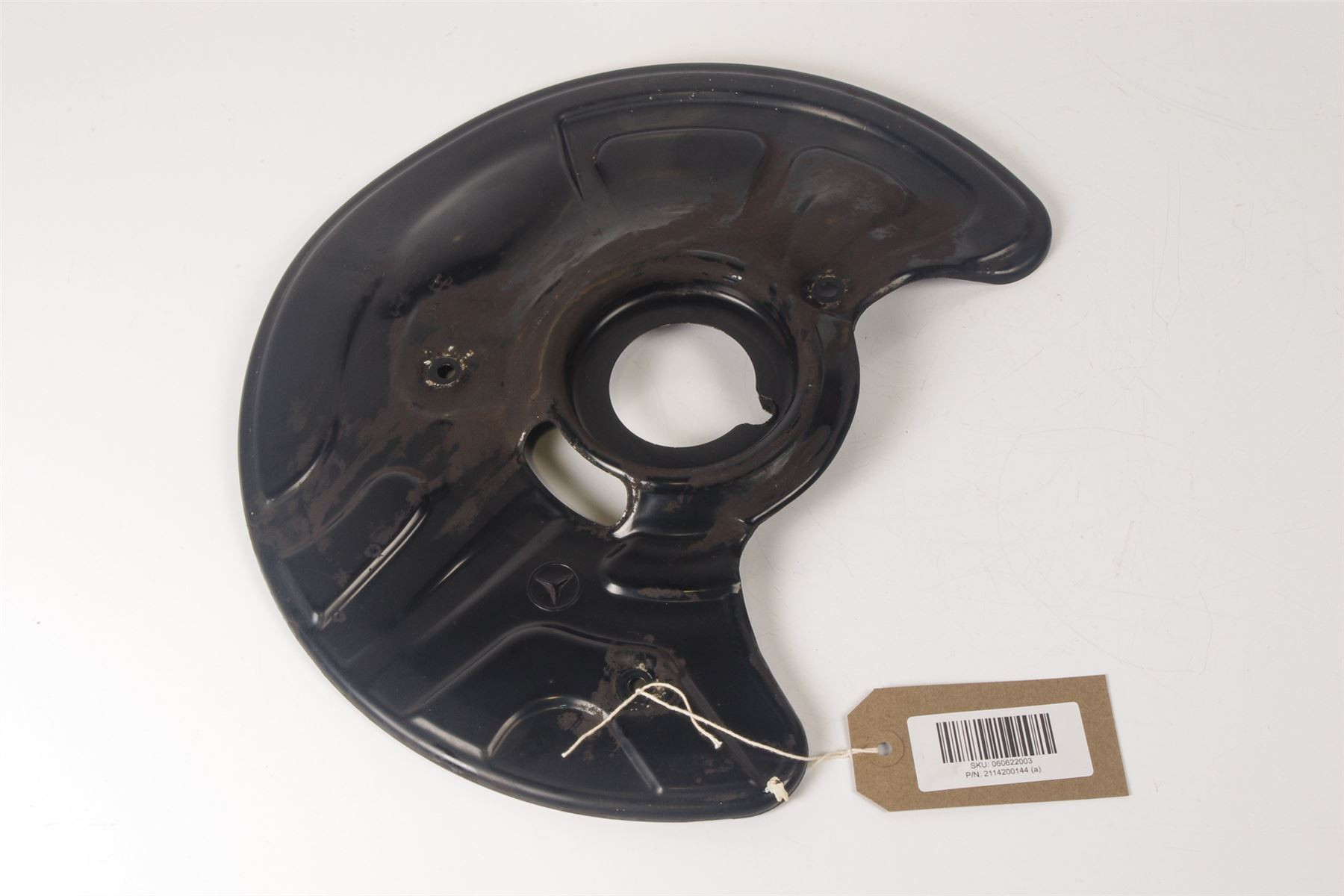 Mercedes 2114200144 Brake Dust Shield - Front Left | W211 E C219 CLS R230 SL