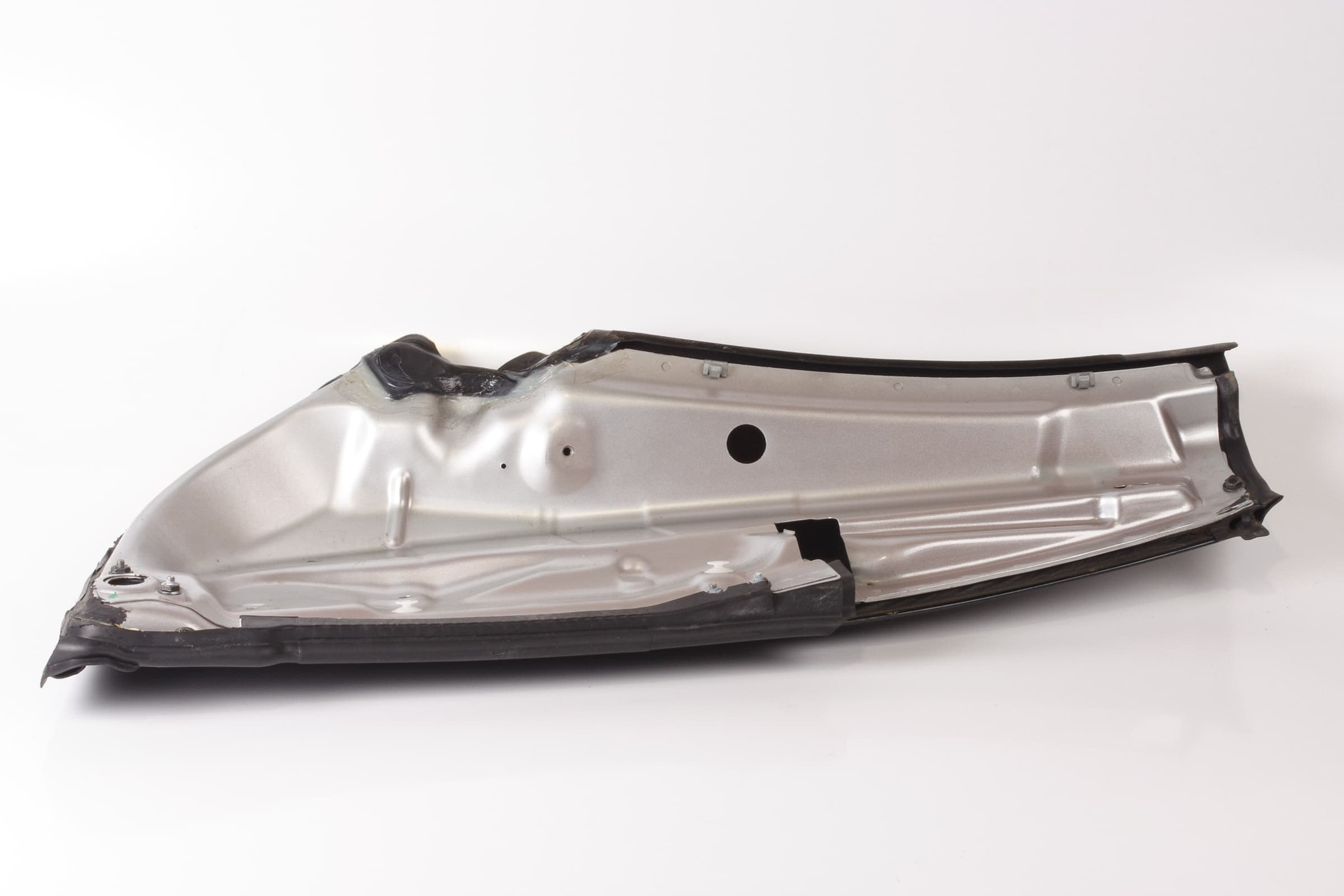 Mercedes 2307900619 C Pillar Cover - Right Silver | R230 SL