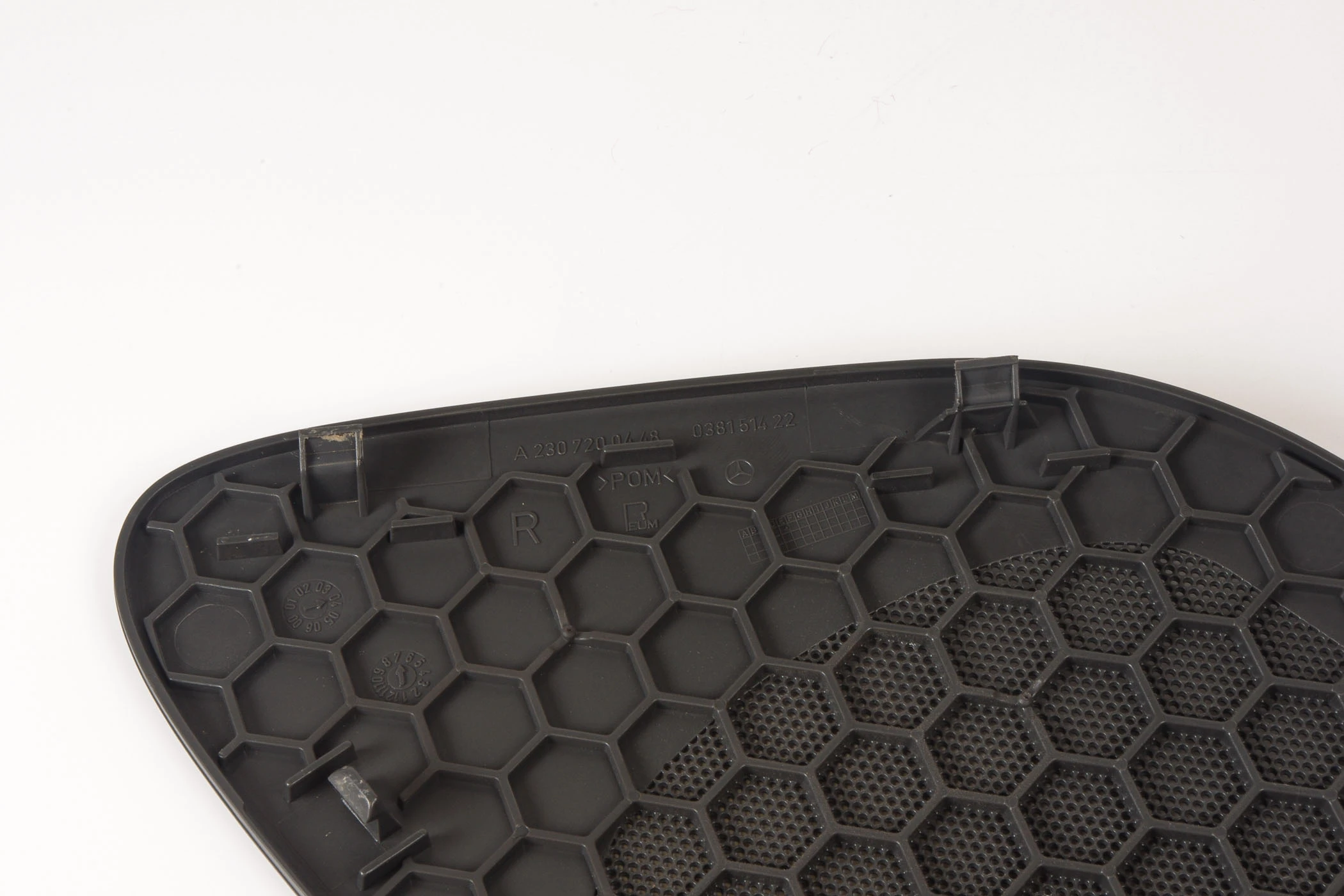 Mercedes 2307200448 Door Speaker Cover - Right Grey (c) | R230 SL