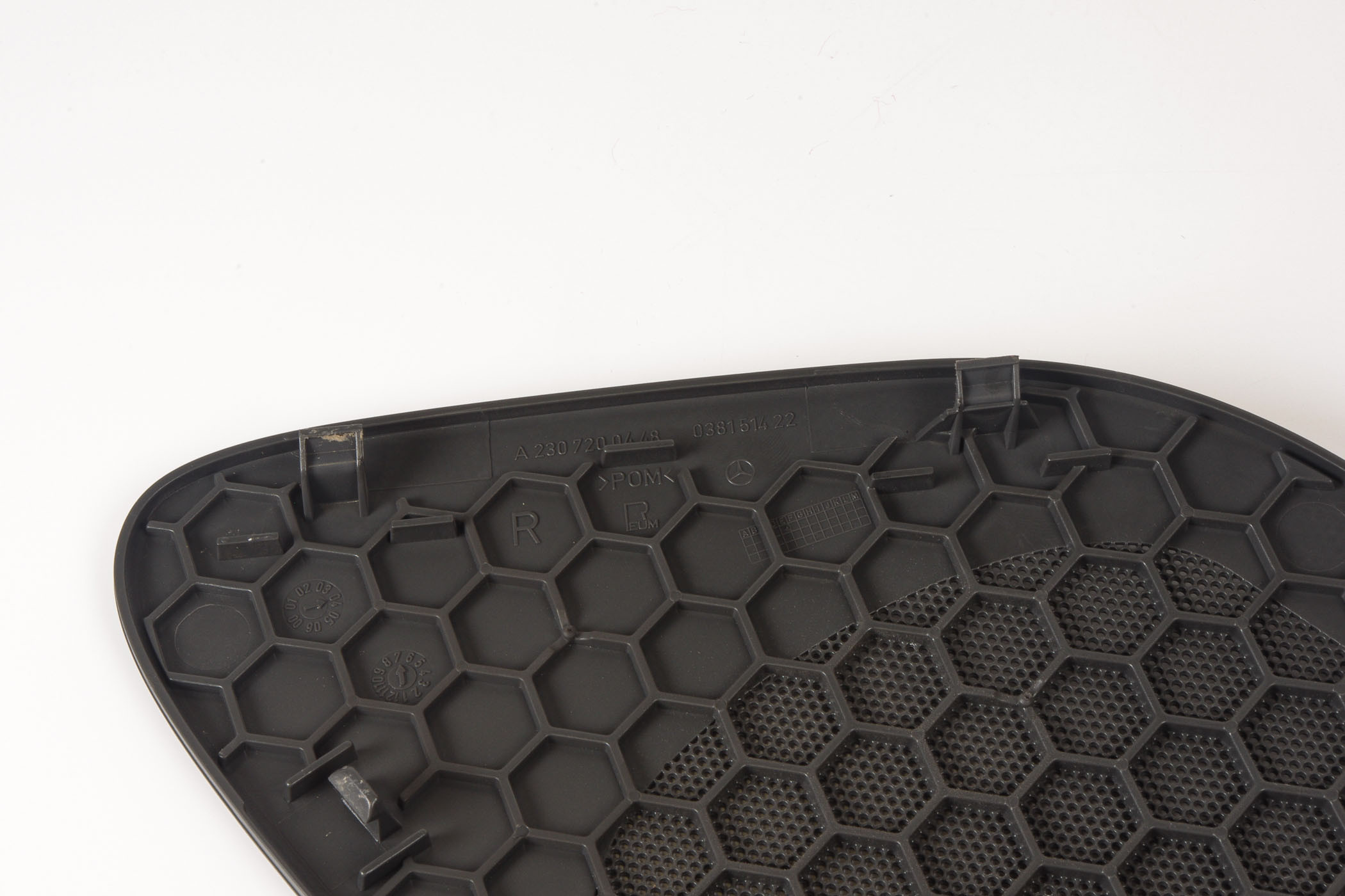 Mercedes 2307200448 Door Speaker Cover - Right Grey (c) | R230 SL