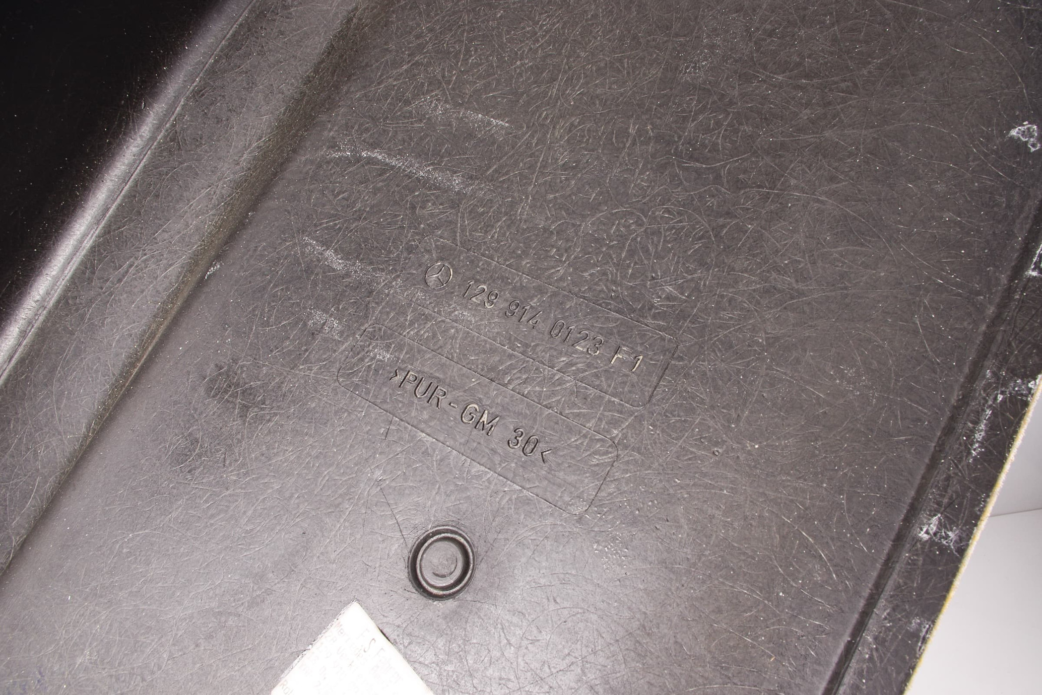 Mercedes 1299140123 Seat Backrest Panel - Front Left Black | R129 SL