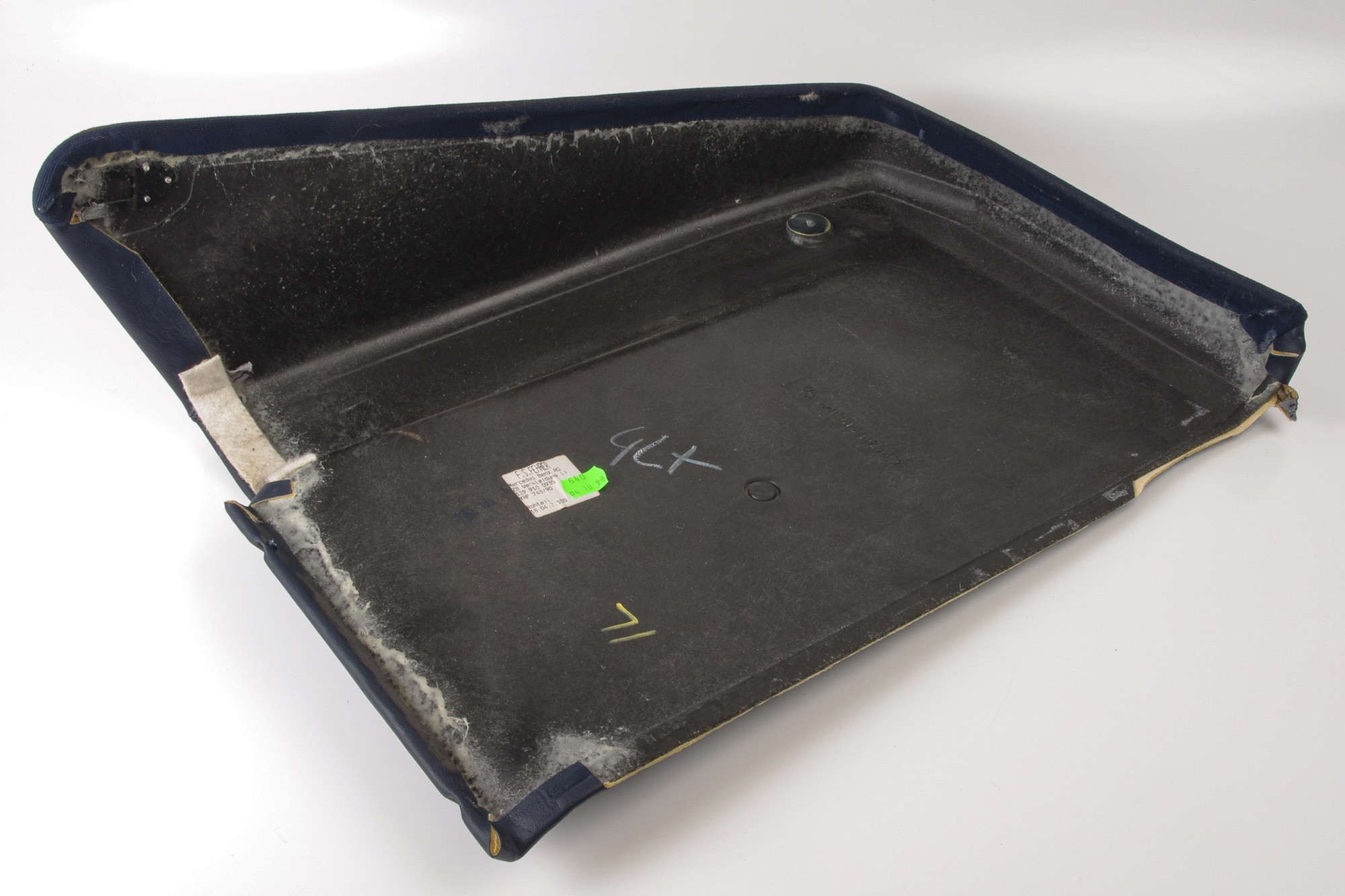 Mercedes 1299140123 Seat Backrest Panel - Front Left Blue (P) | R129 SL