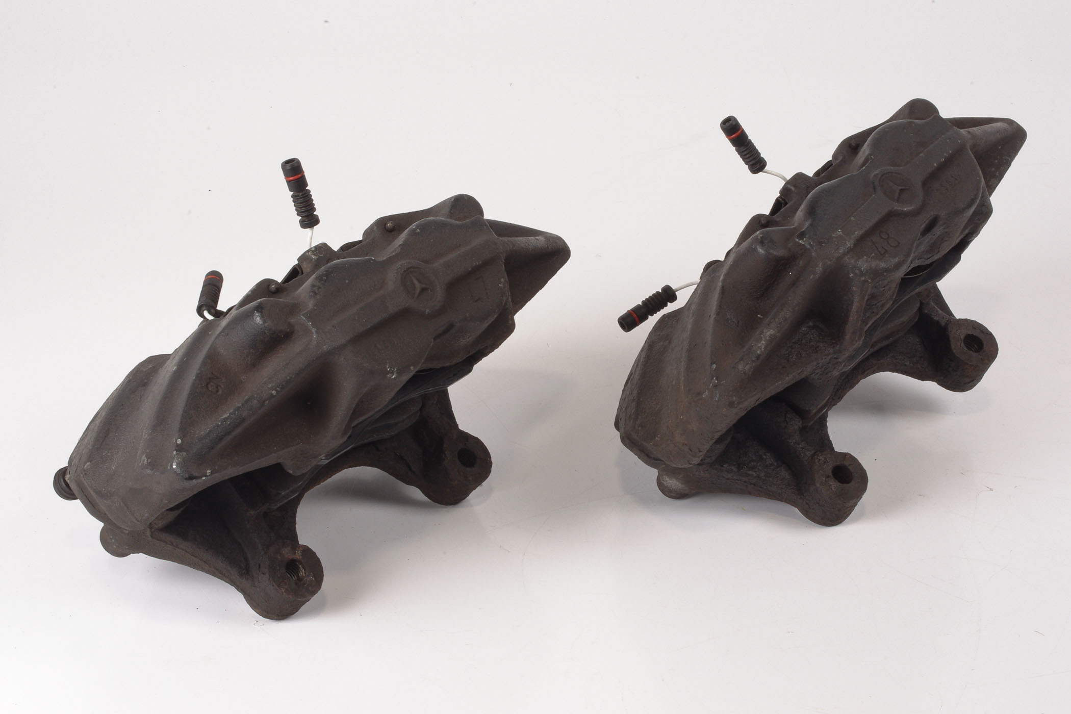 Mercedes 0014200083 Brake Caliper x2 - Front | W124 W210 E R129 SL W201 W202 C