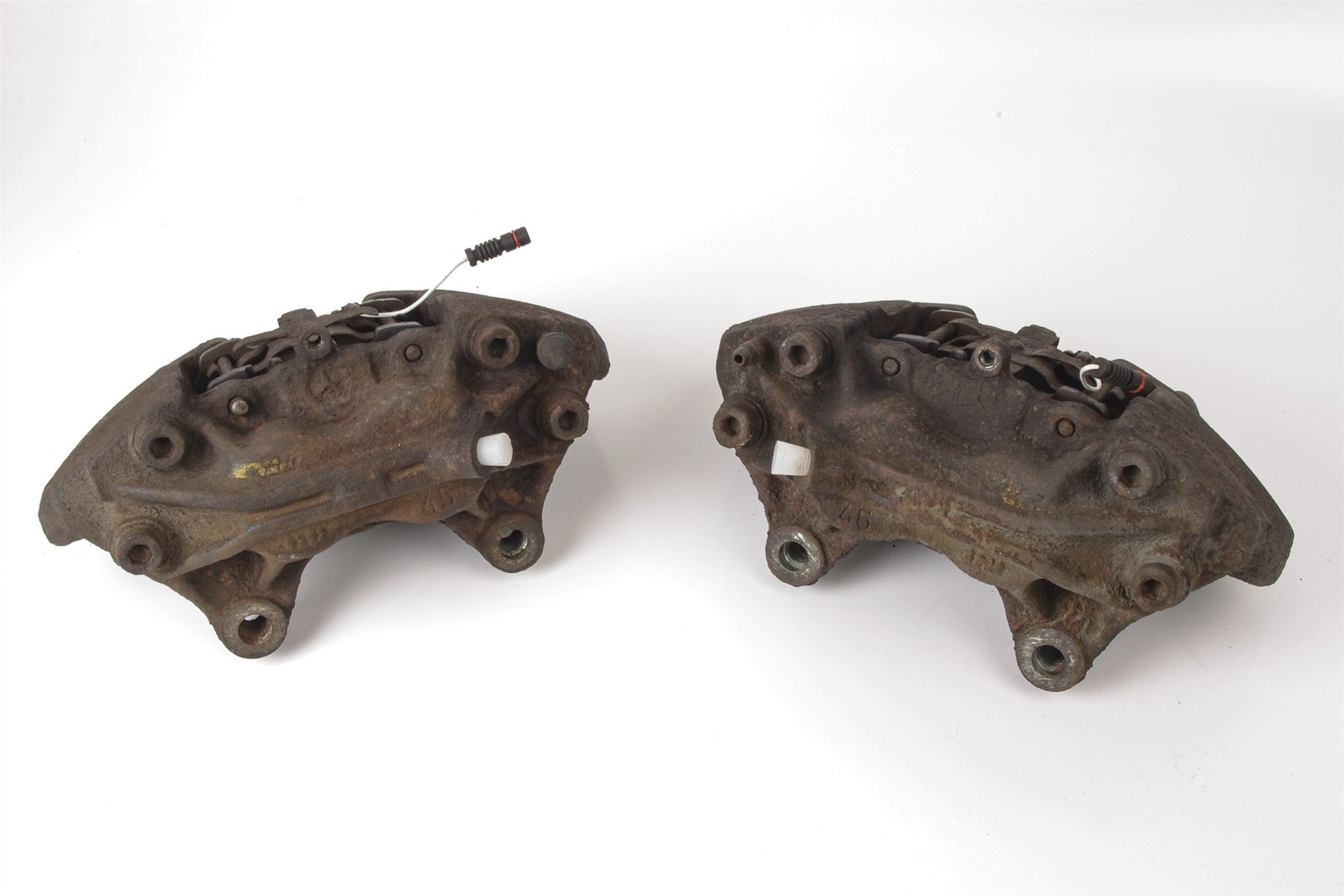 Mercedes 0014200083 Brake Caliper x2 - Front (a) | W124 W210 E R129 SL W201...