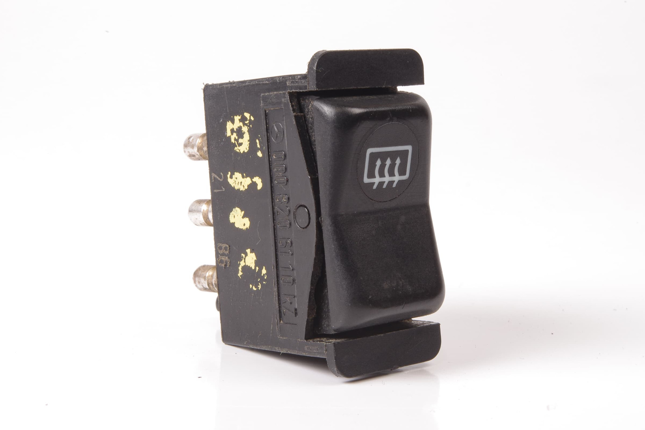 Mercedes 0008206110 Demist Switch - Rear | W123 E W126 V140 S