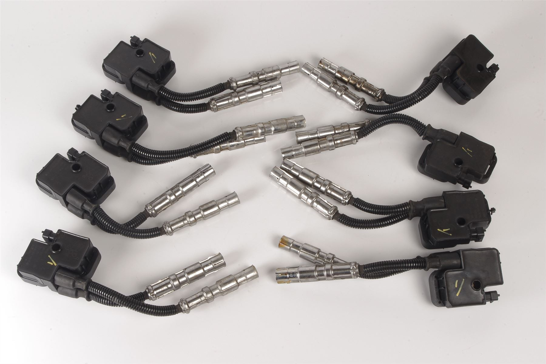 Mercedes 0001587803 Ignition Coil Set x8 (a) | R129 R230 SL W163 W164 M W169...