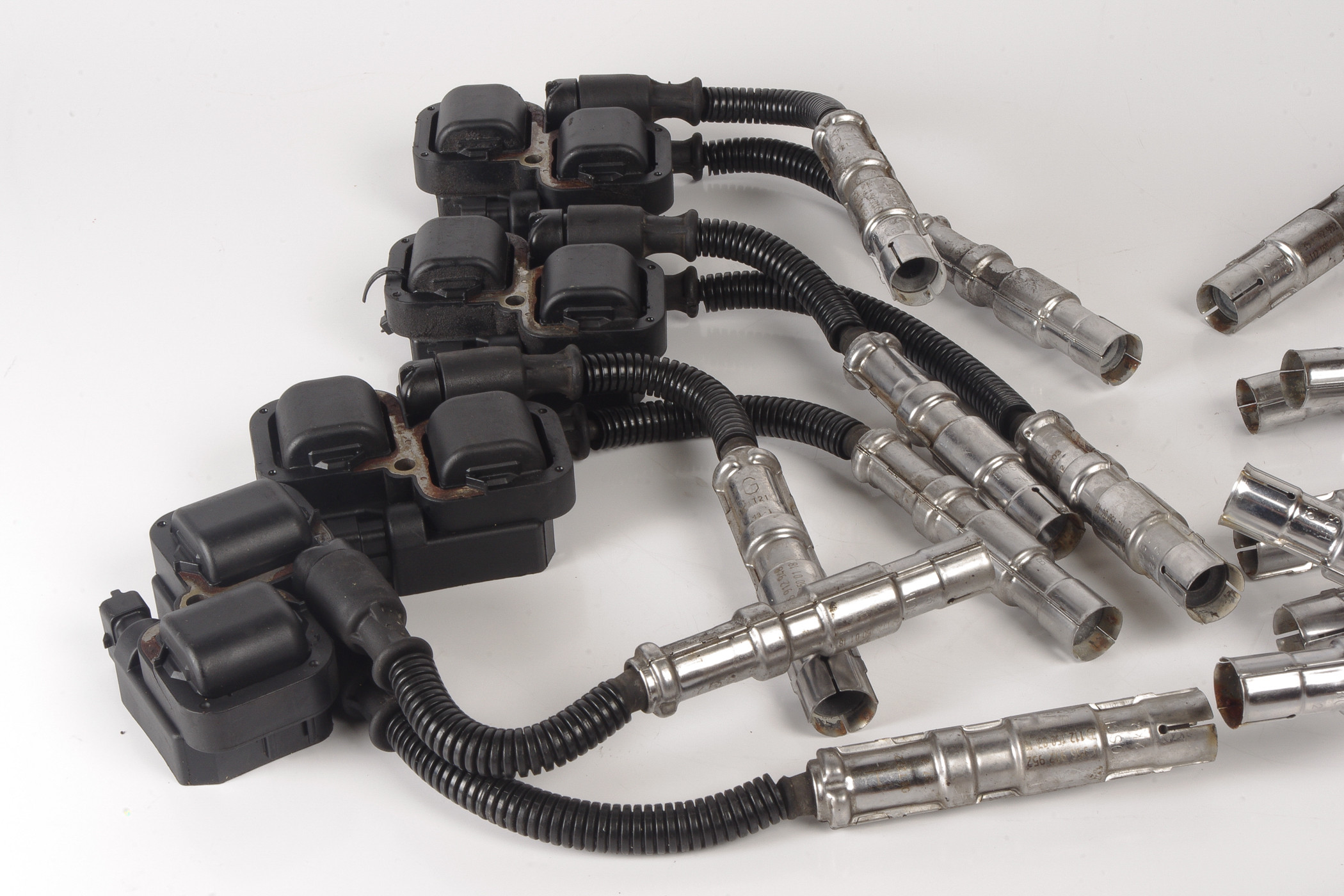 Mercedes 0001587803 Ignition Coil Set x8 (a) | R129 R230 SL W163 W164 M W169...