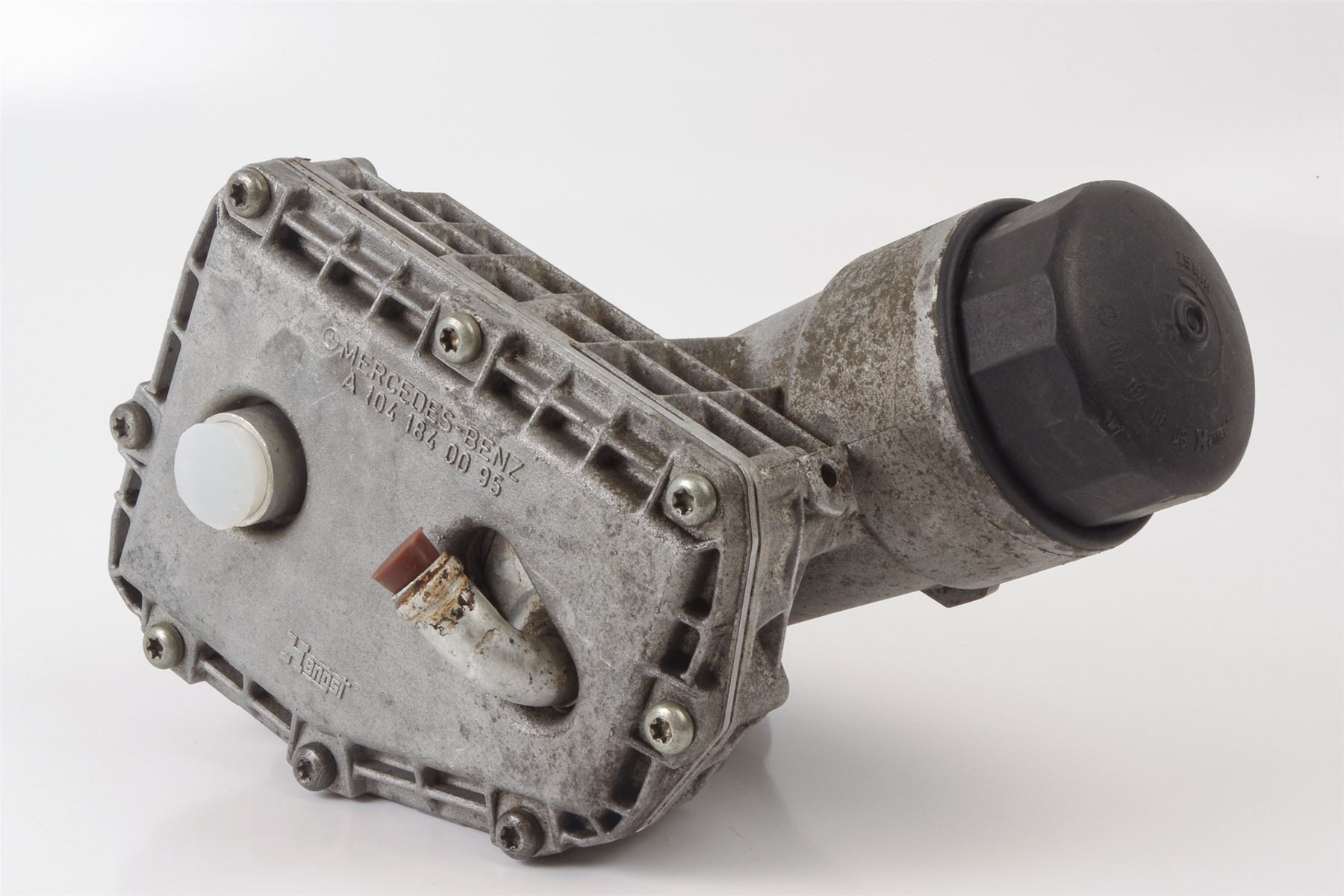 Mercedes 1041845302 Oil Filter Housing | W124 W210 E R129 SL W140 S W202 C...