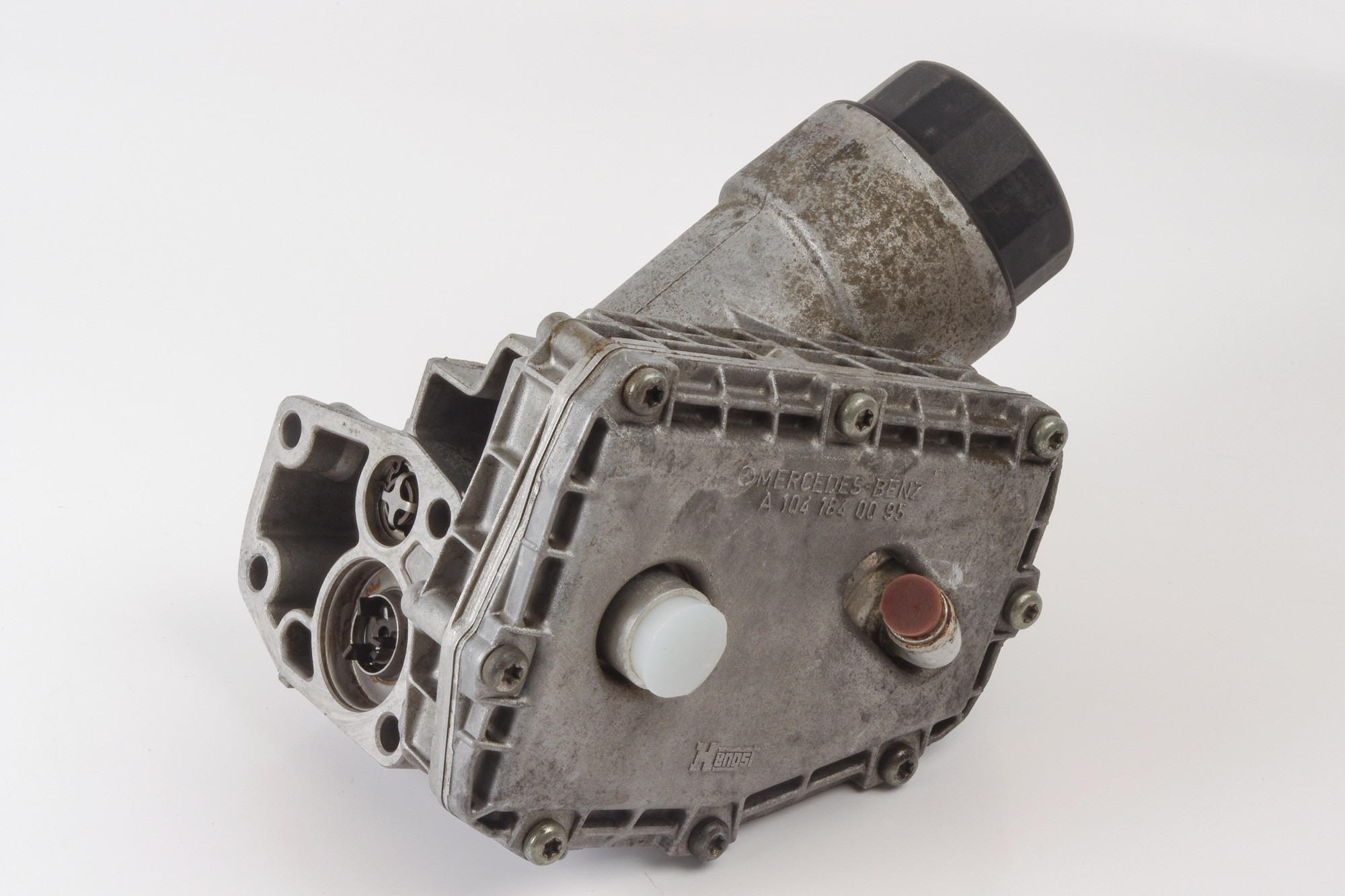 Mercedes 1041845302 Oil Filter Housing (a) | W124 W210 E R129 SL W140 S W202...