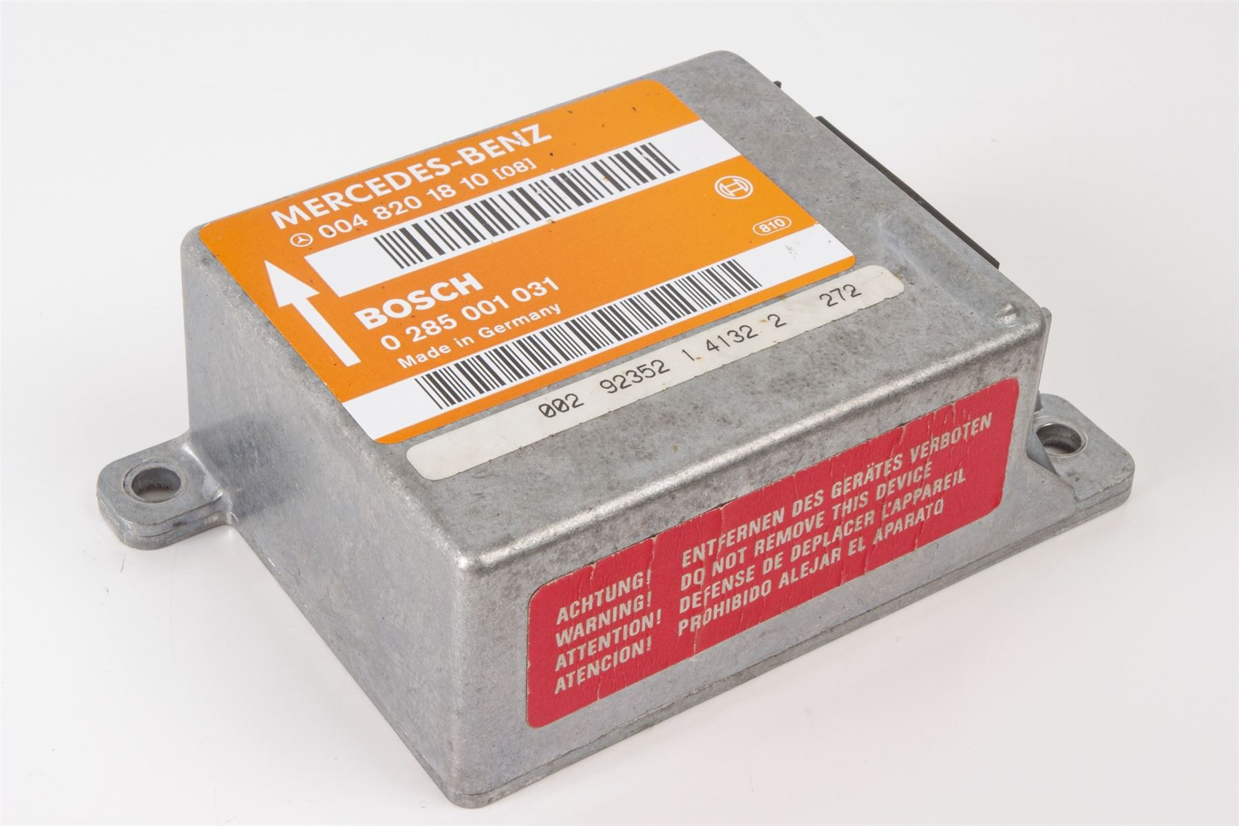 Mercedes 0048201810 SRS Control Unit | W124 E W126 S R129 SL