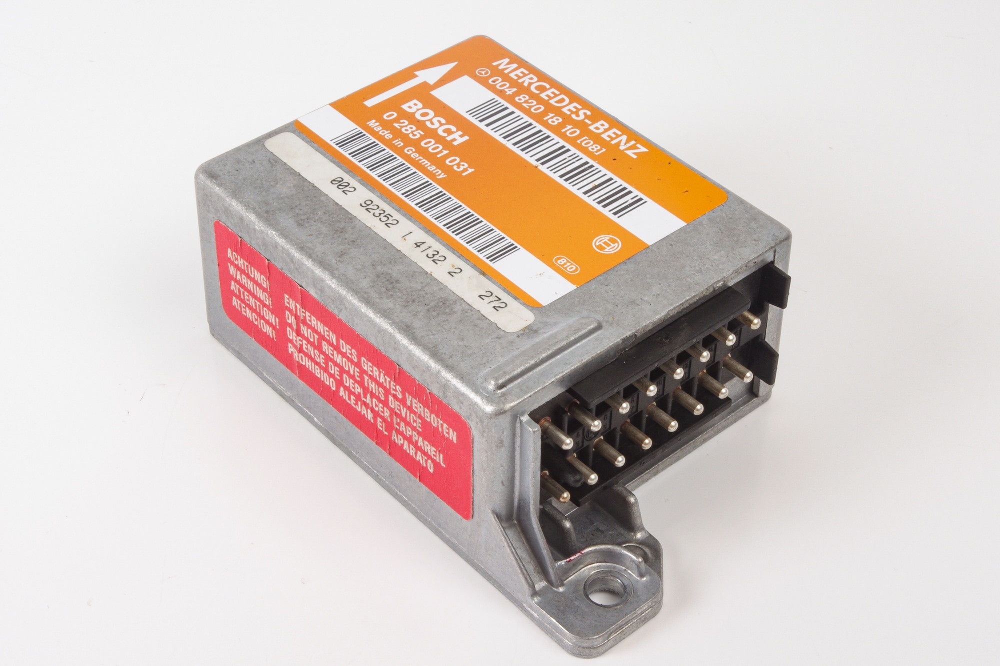 Mercedes 0048201810 SRS Control Unit | W124 E W126 S R129 SL