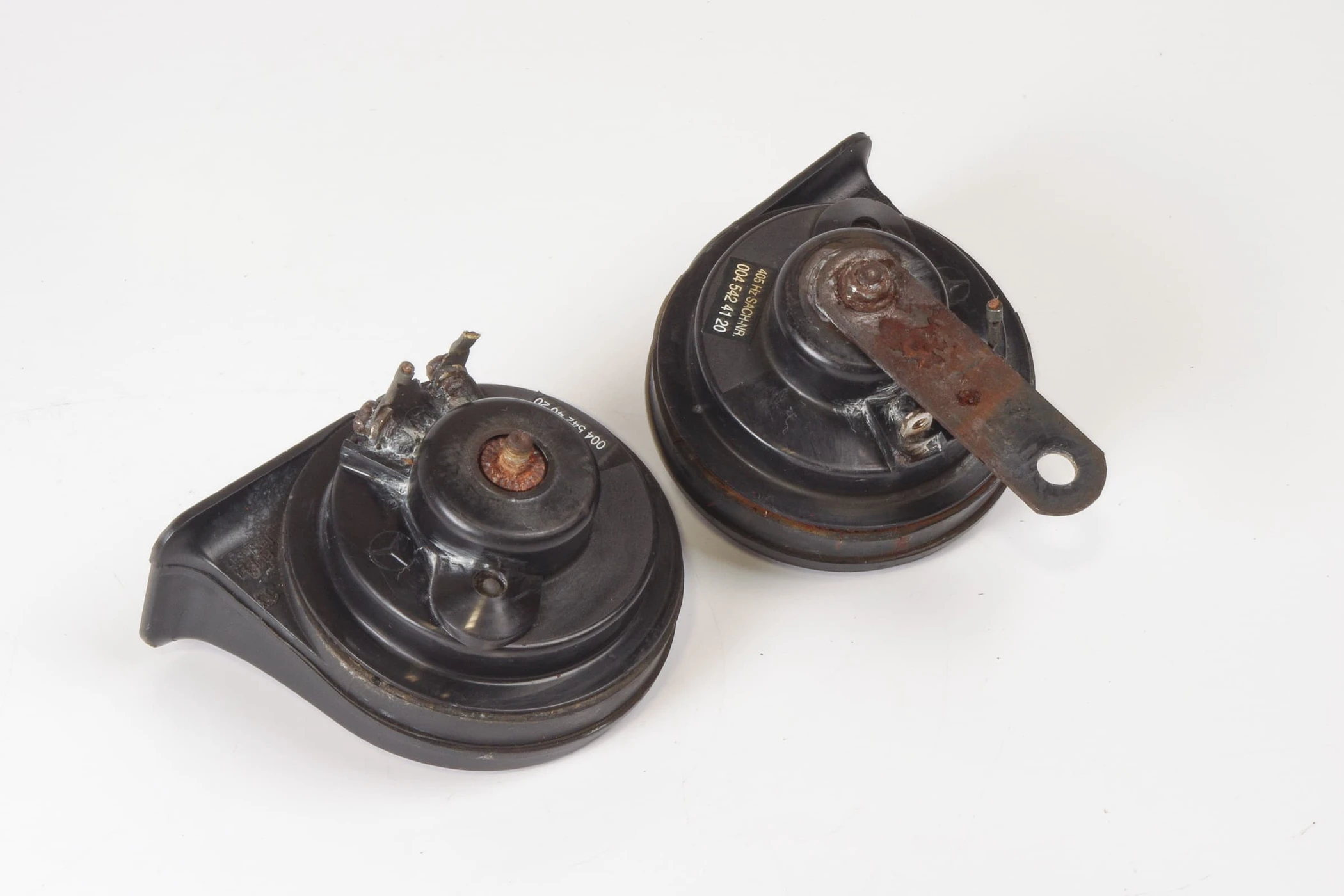 Mercedes 0045424020 Horn x2 (a) | W124 E W126 W140 S R129 SL