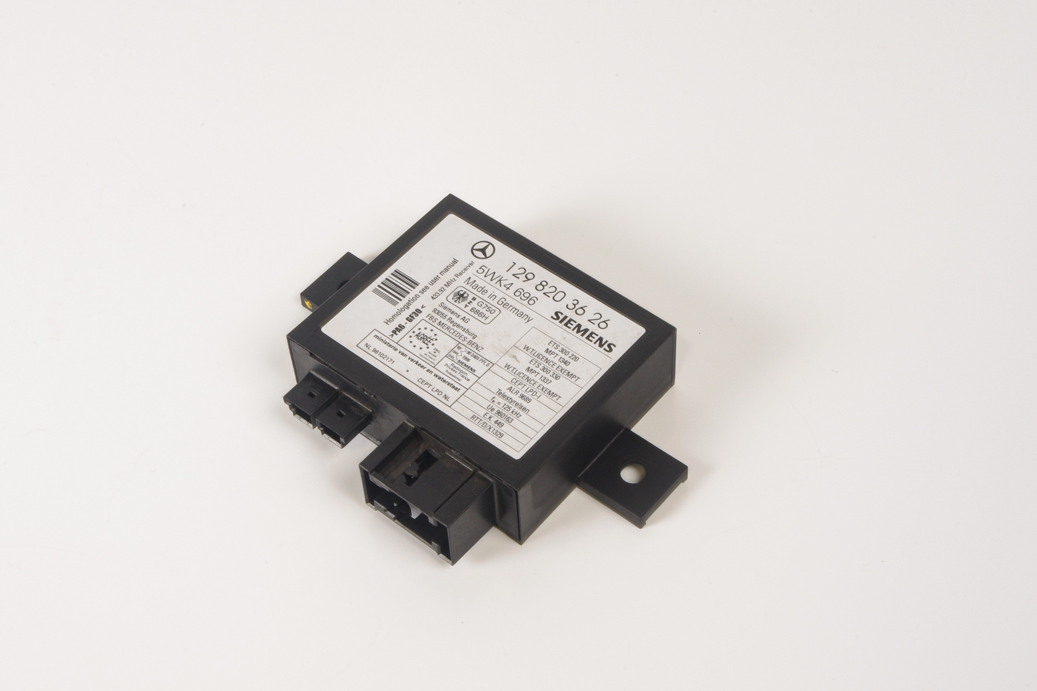 Mercedes 0255458532 Engine ECU Key Fob Coded Set (a) | R129 SL W202 C W210 E...