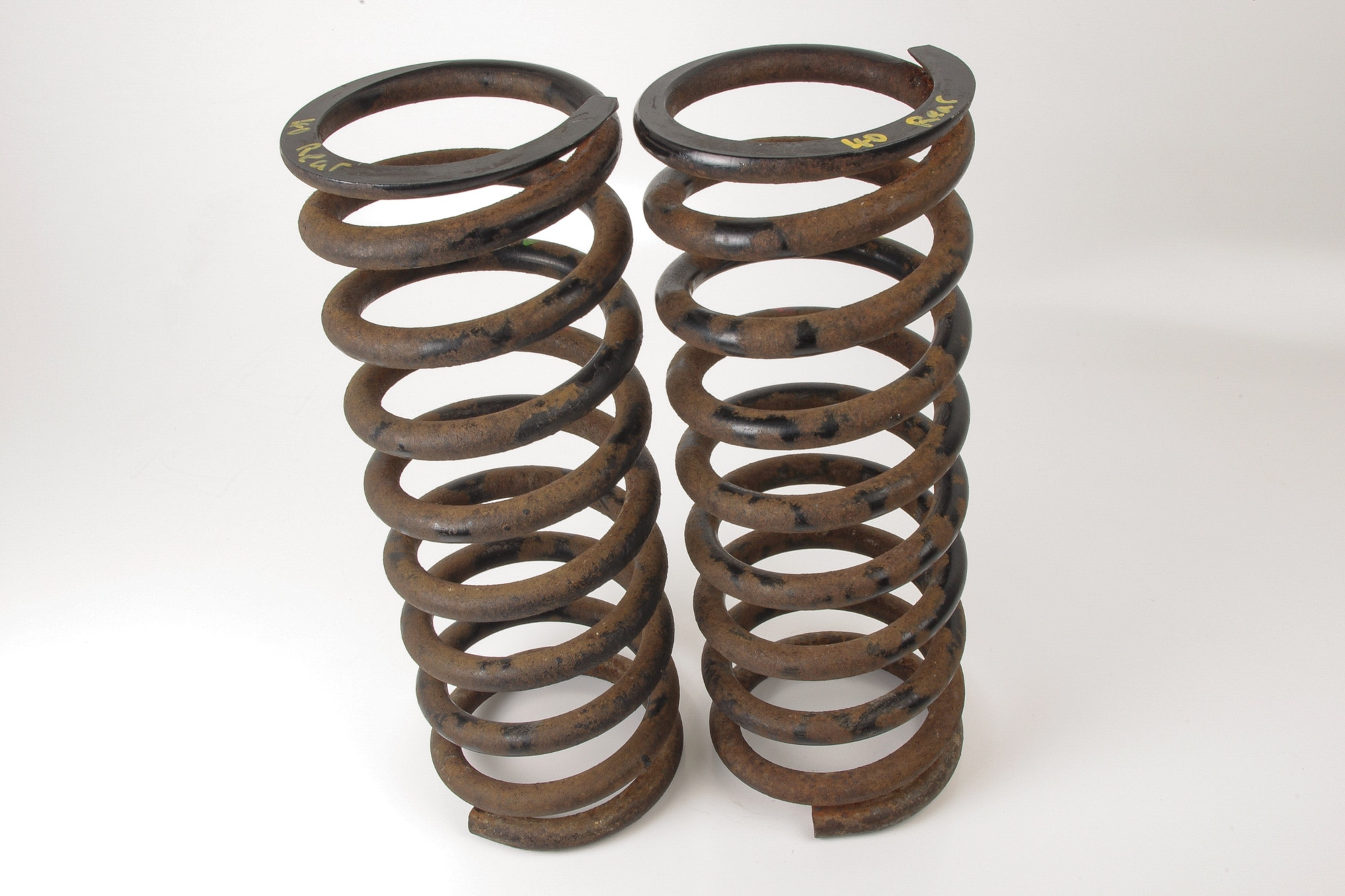 Mercedes 1163241004 Suspension Coil Spring x2 - Rear | C107 R107 SL W114 W115...