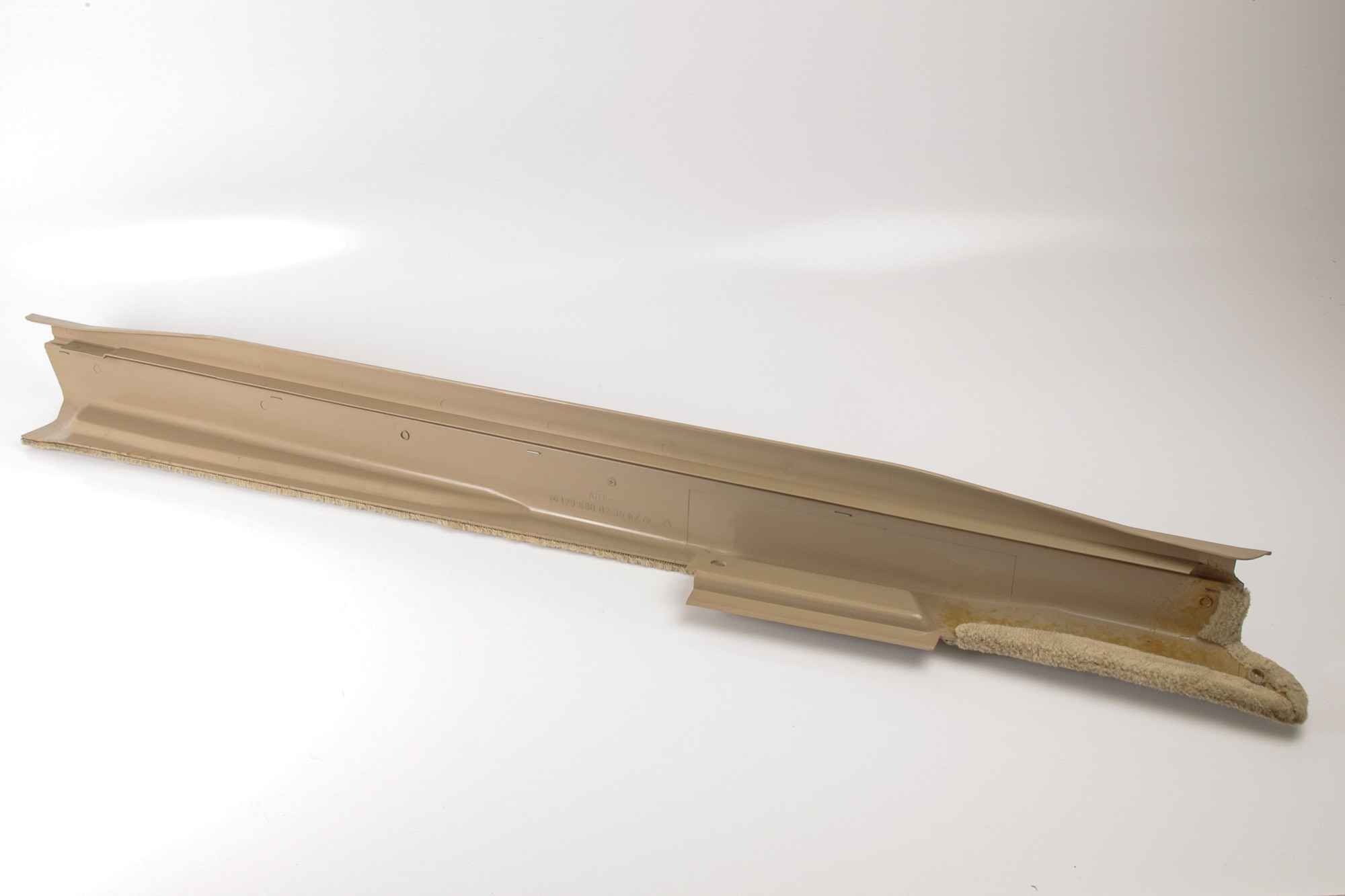 Mercedes 1296800235 Interior Door Sill - Right Beige | R129 SL
