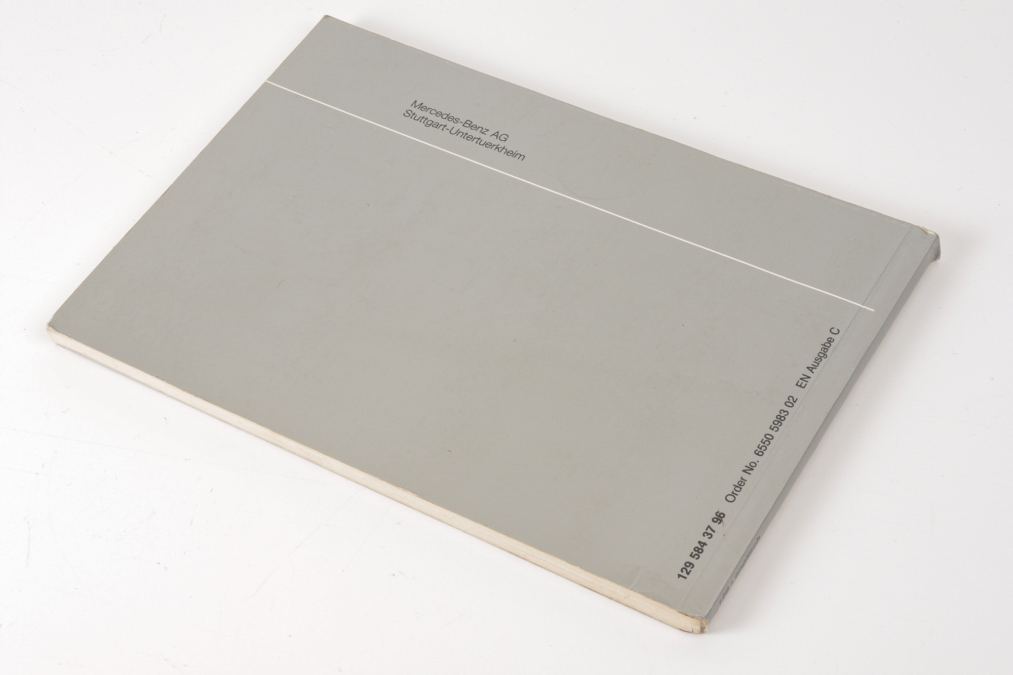 Mercedes 1295843796 Owners Manual | R129 SL