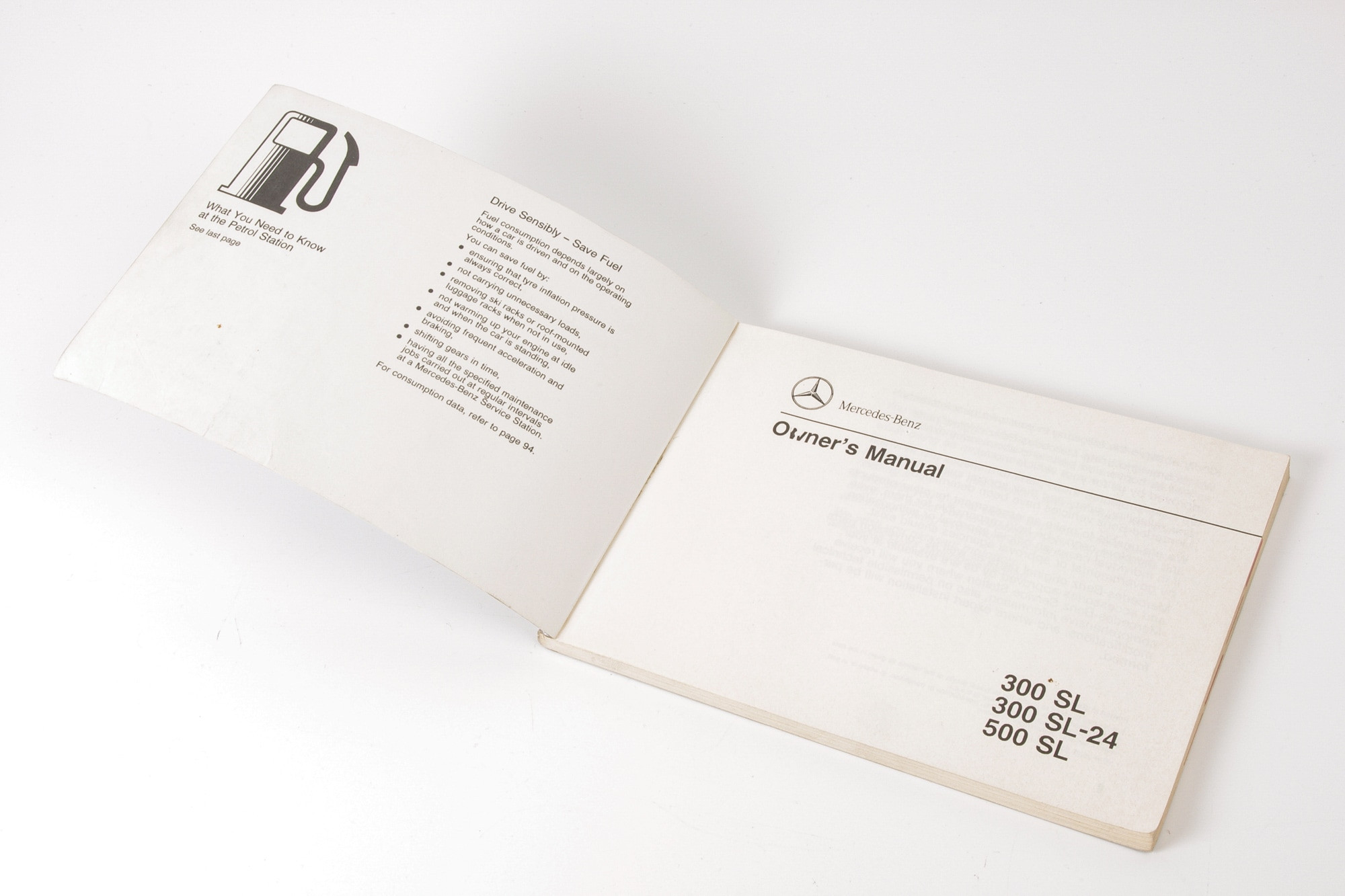 Mercedes 1295843796 Owners Manual | R129 SL