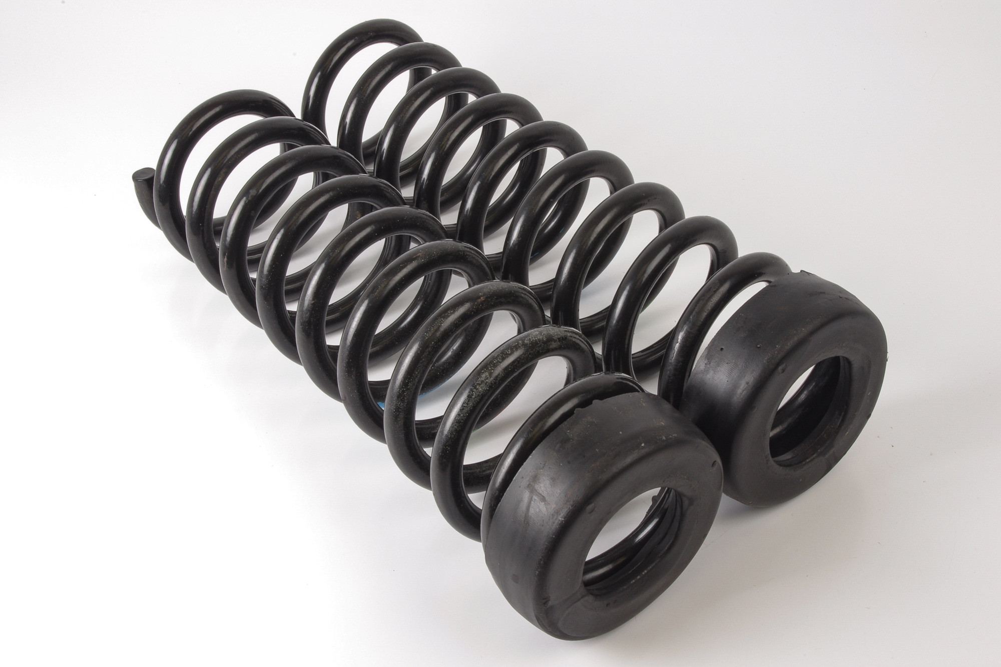 Mercedes 1293211704 Suspension Coil Spring x2 - Front | R129 SL