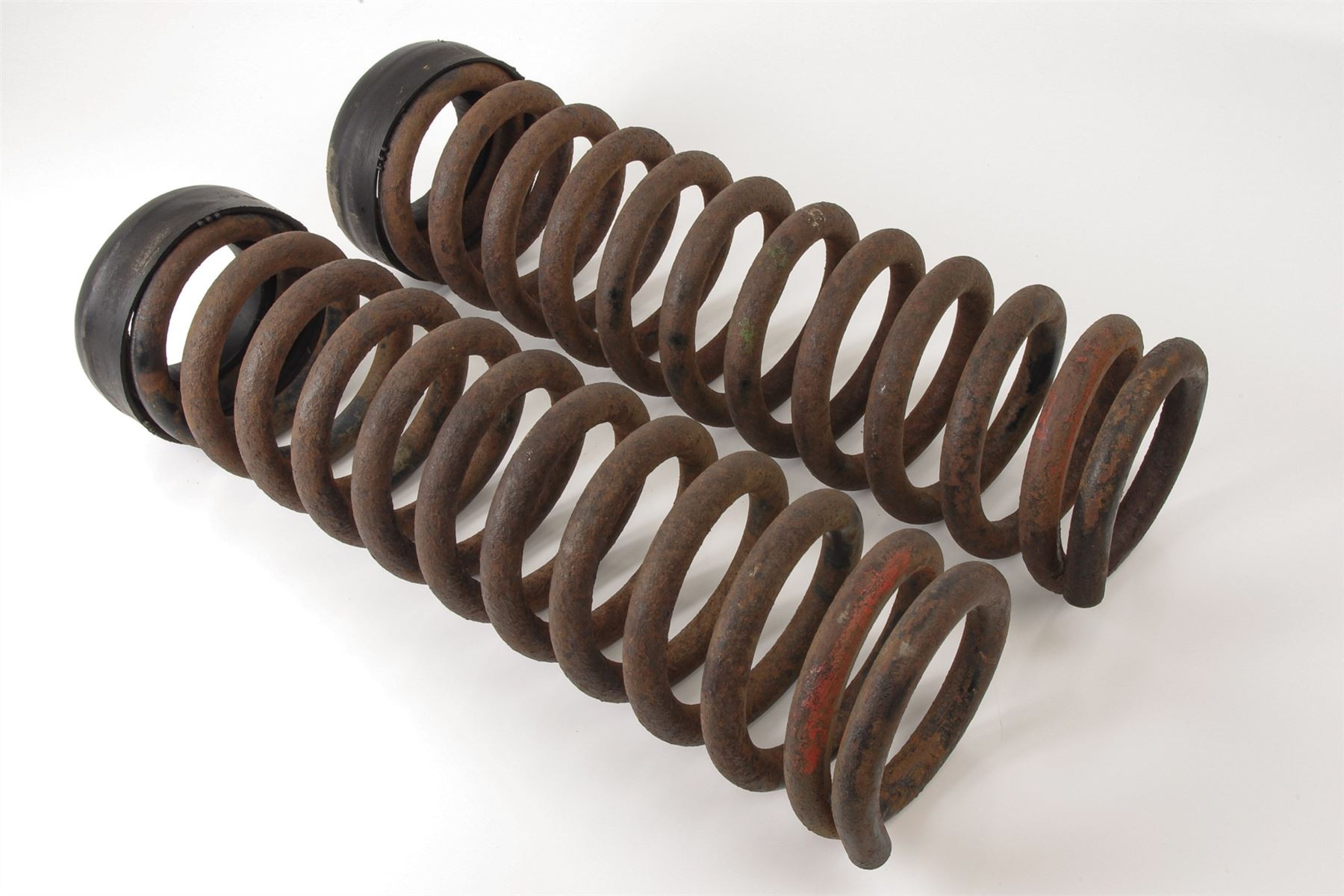 Mercedes 1143210604 Suspension Coil Spring x2 - Front | C107 R107 SL W114...