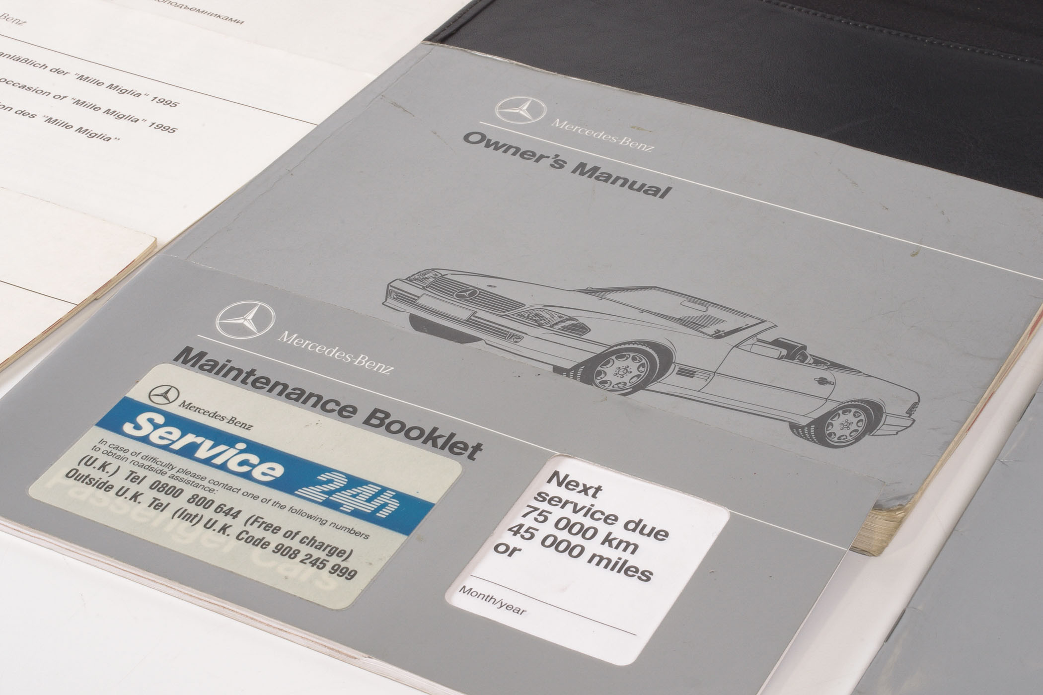 Mercedes 1295845996 Owners Manual Set (a) | R129 SL