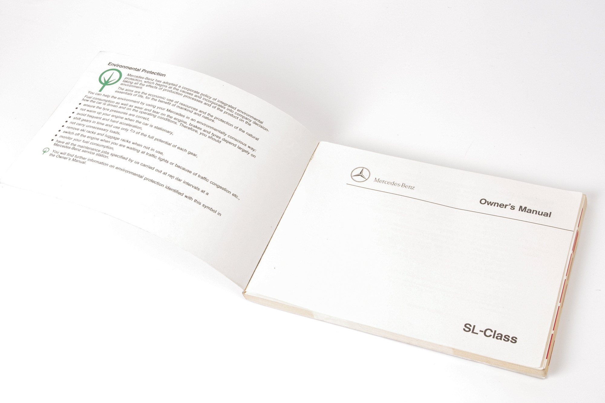 Mercedes 1295845996 Owners Manual | R129 SL