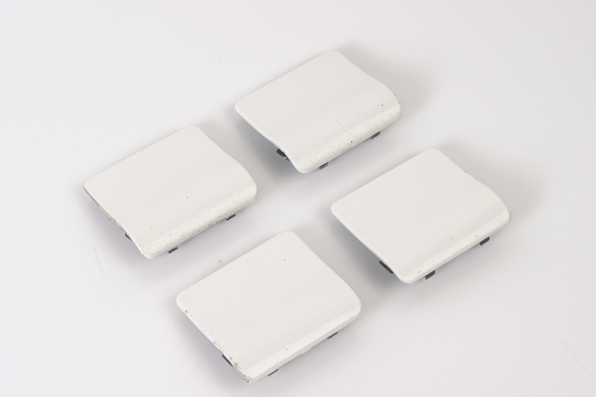 Mercedes 1296980030 Jacking Point Cover Set x4 - White | R129 SL