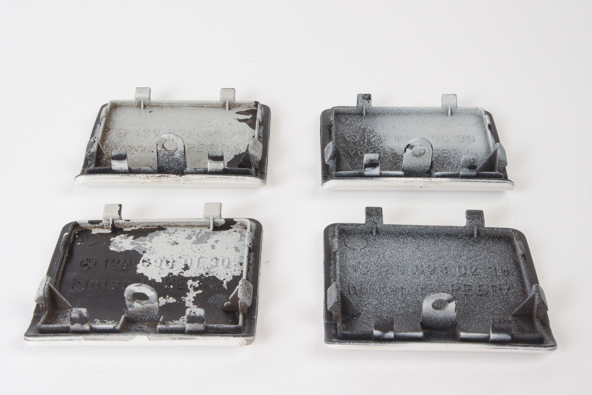 Mercedes 1296980030 Jacking Point Cover Set x4 - Grey | R129 SL