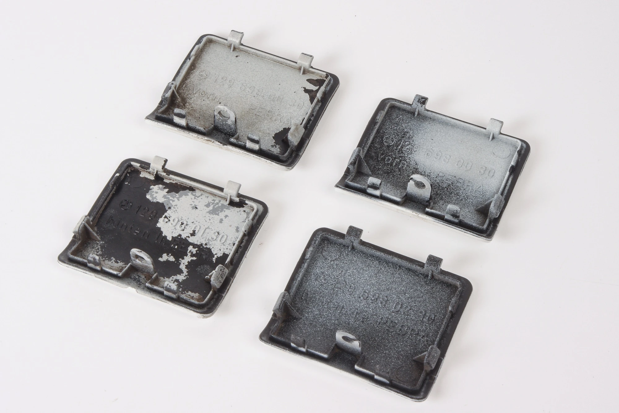 Mercedes 1296980030 Jacking Point Cover Set x4 - Grey | R129 SL