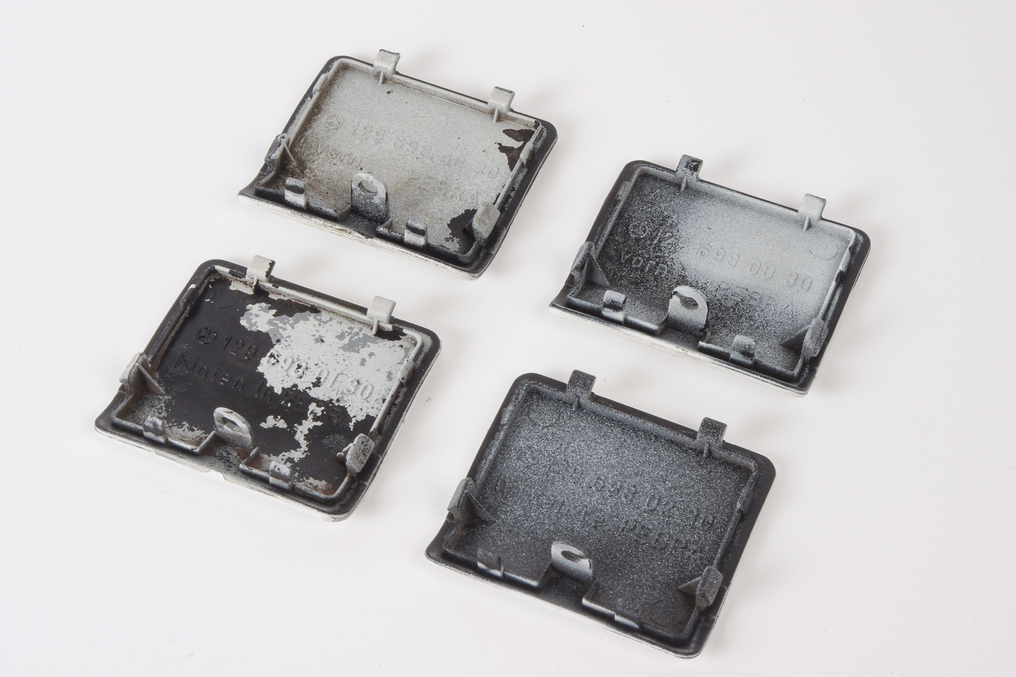 Mercedes 1296980030 Jacking Point Cover Set x4 - Grey | R129 SL